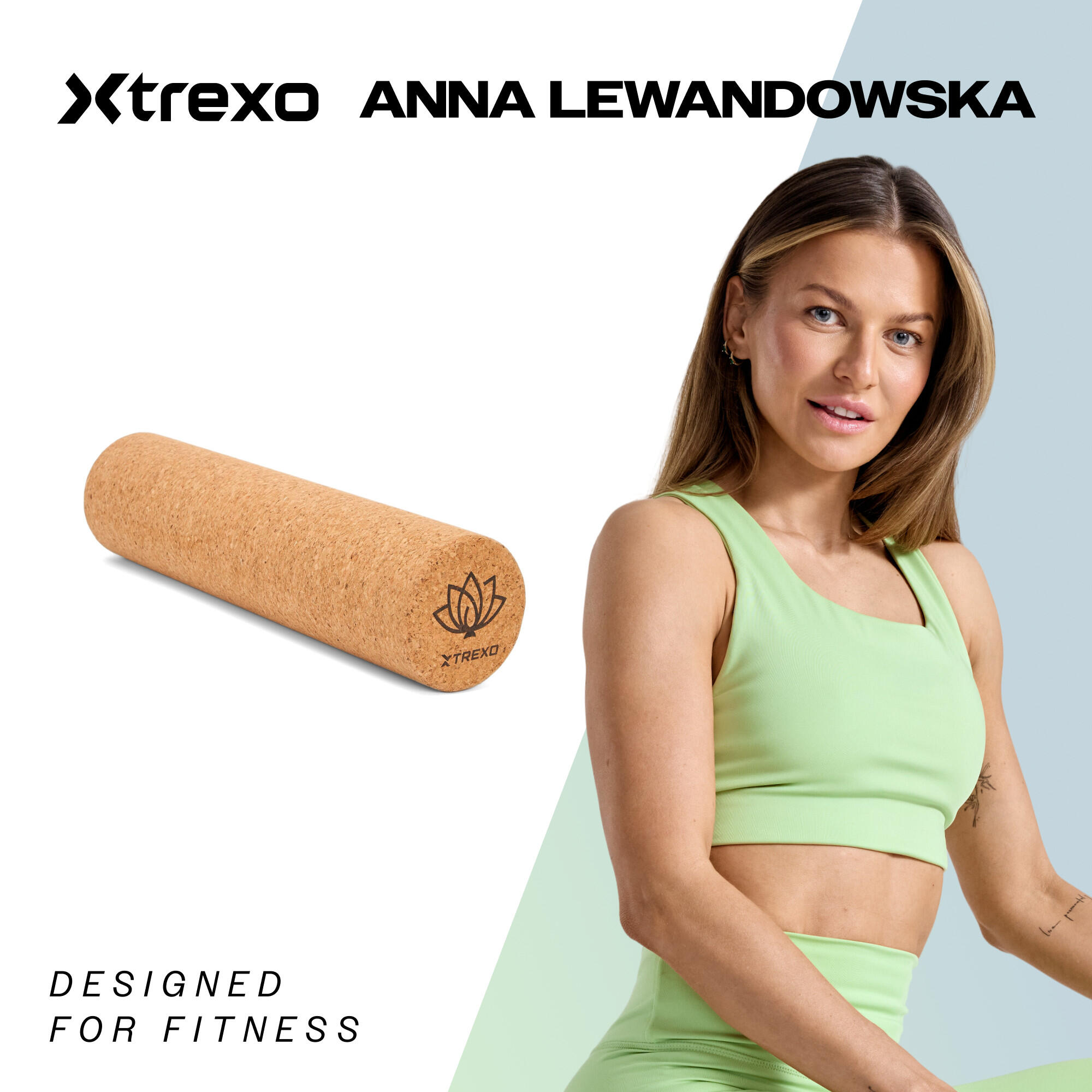 Wałek XTREXO korkowy TXO-B4Z027-NC 2/7