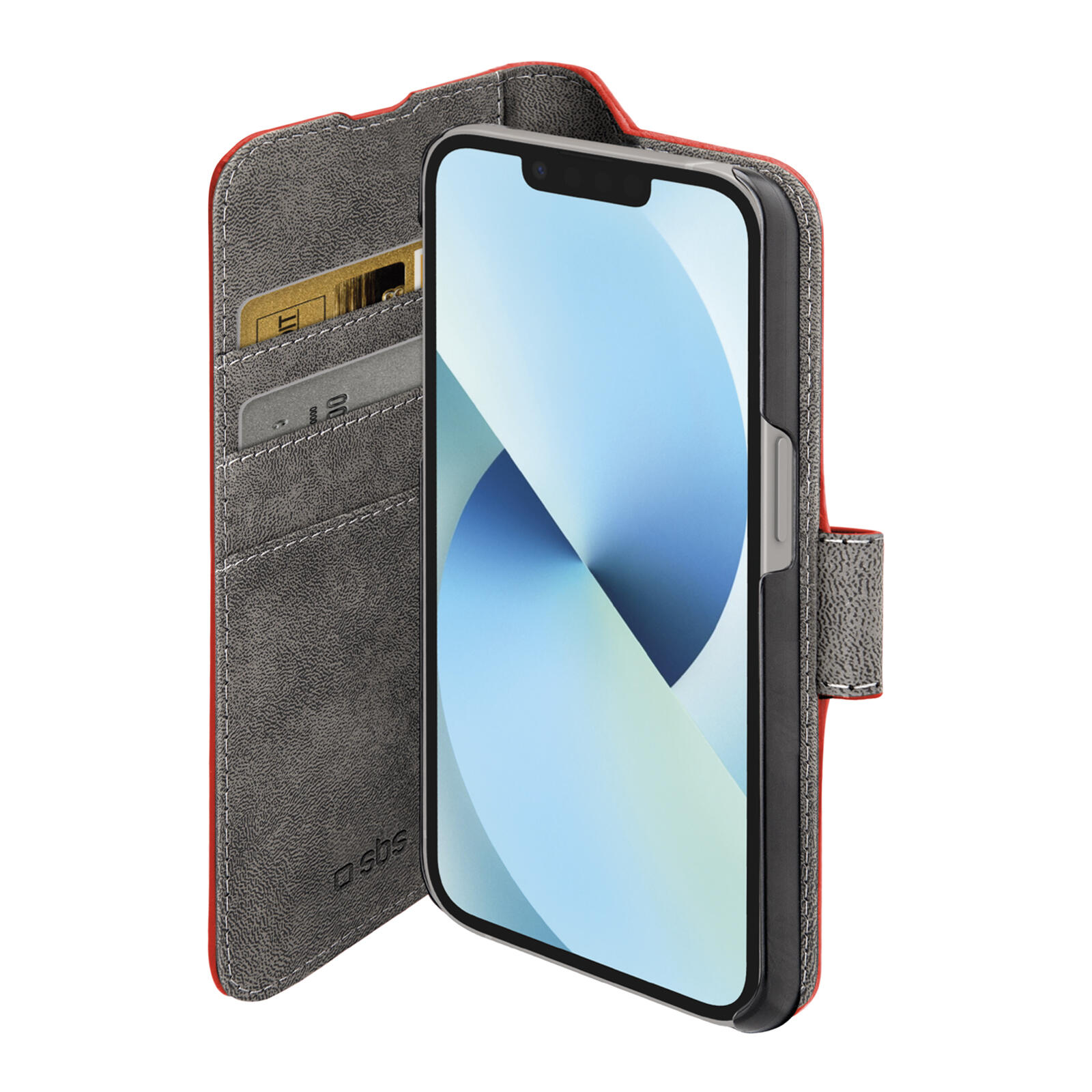 Étui de protection Book Wallet avec fonction stand pour iPhone 14/13 2/3