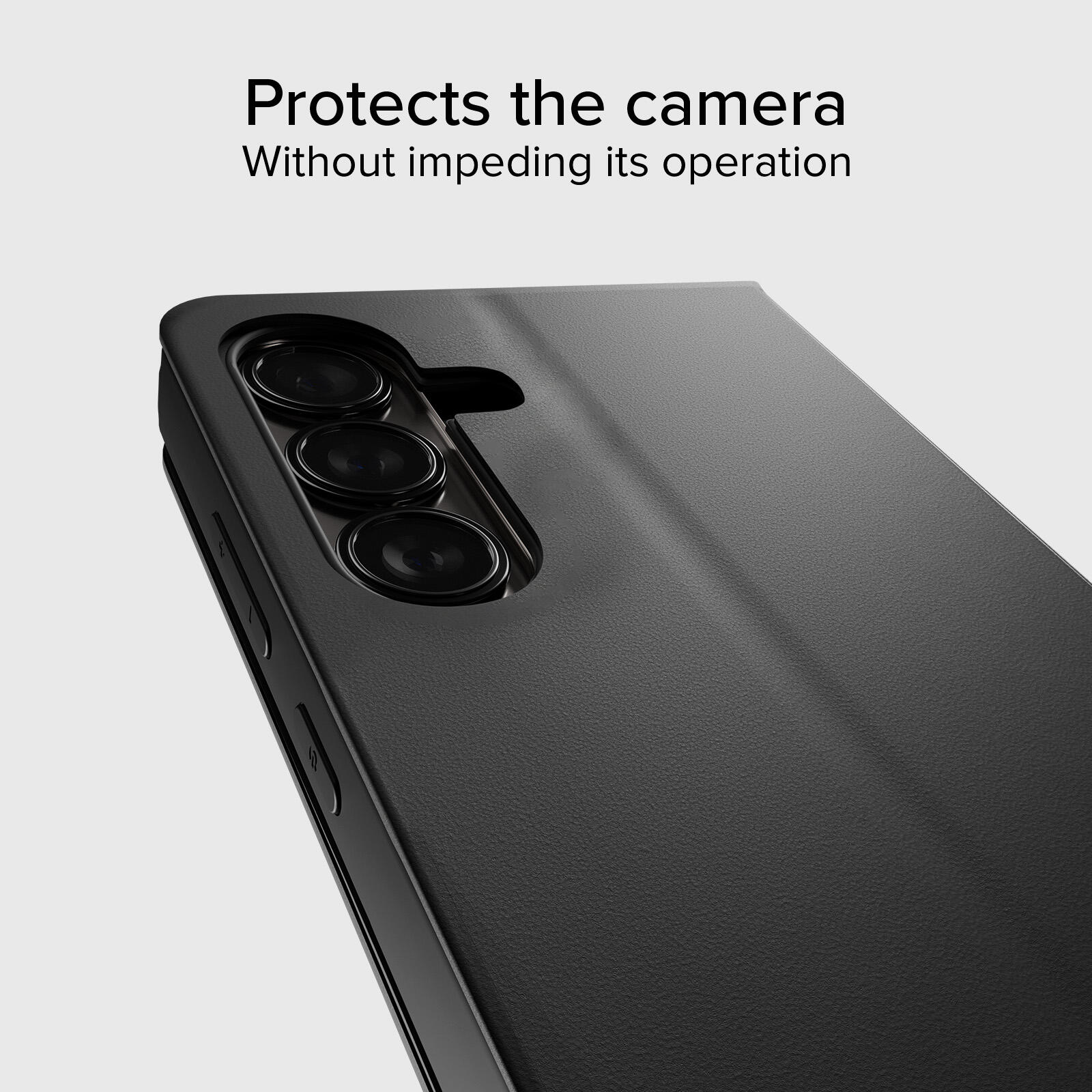 Étui portefeuille avec support et surface douce au toucher pour Samsung S26+ 6/6