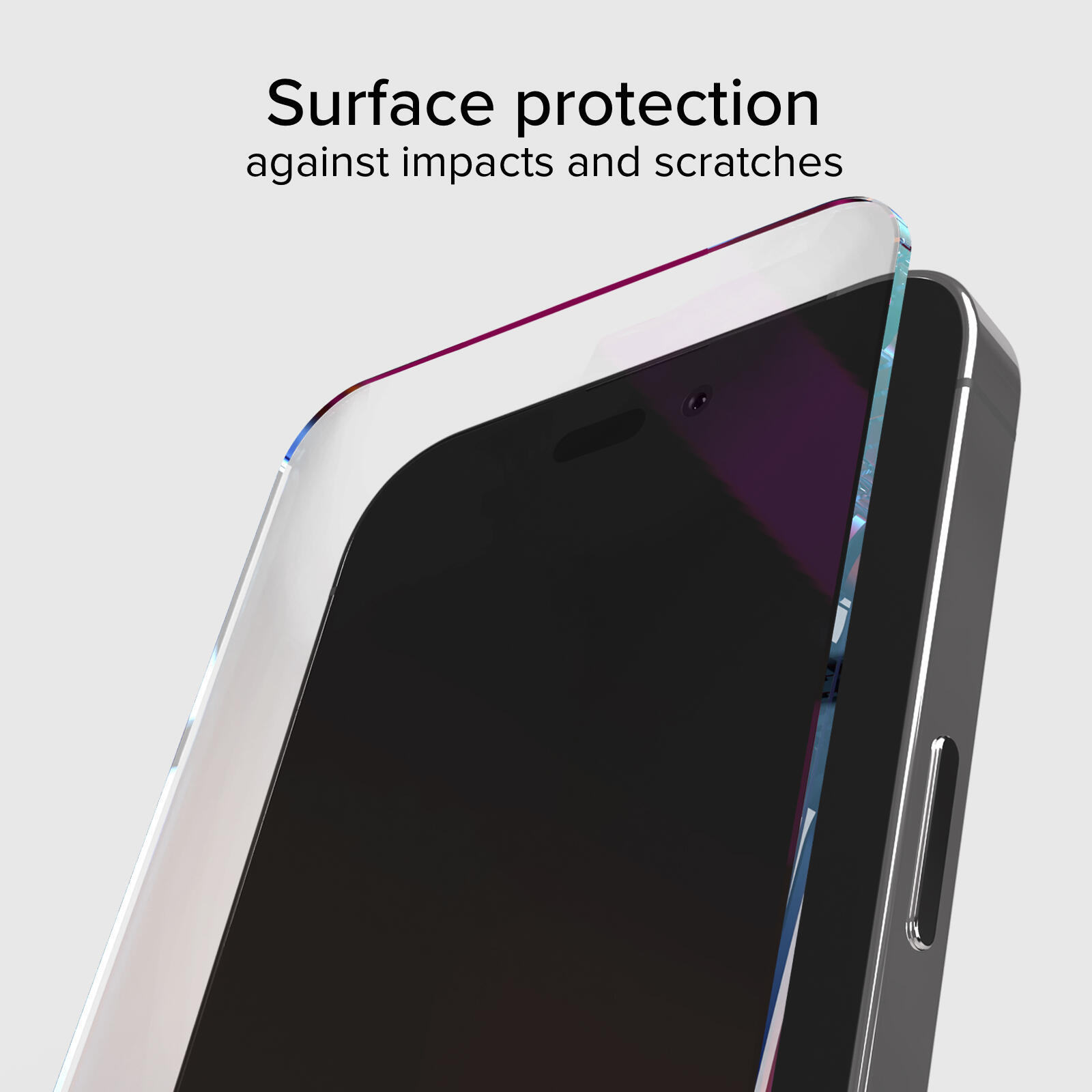 Protection écran écologique en matériaux recyclés pour iPhone 15 Pro 5/6