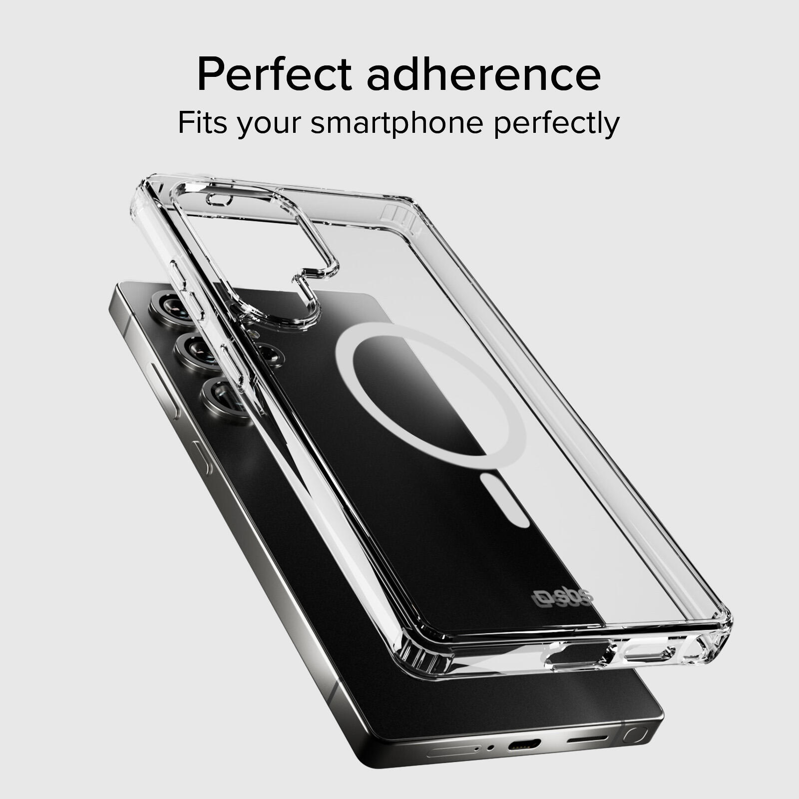 Cover rigida compatibile con ricarica wireless magnetica per Samsung S25 Ultra 3/7
