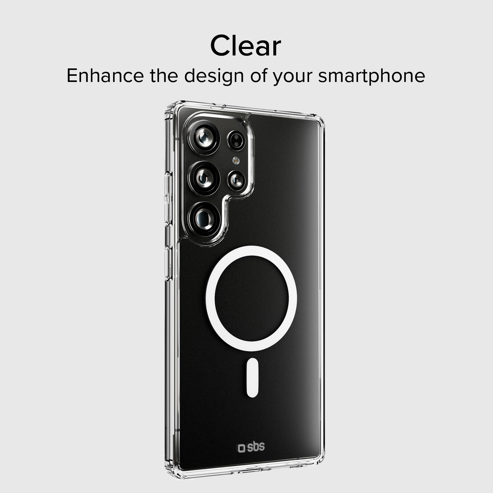 Cover rigida compatibile con ricarica wireless magnetica per Samsung S25 Ultra 2/7