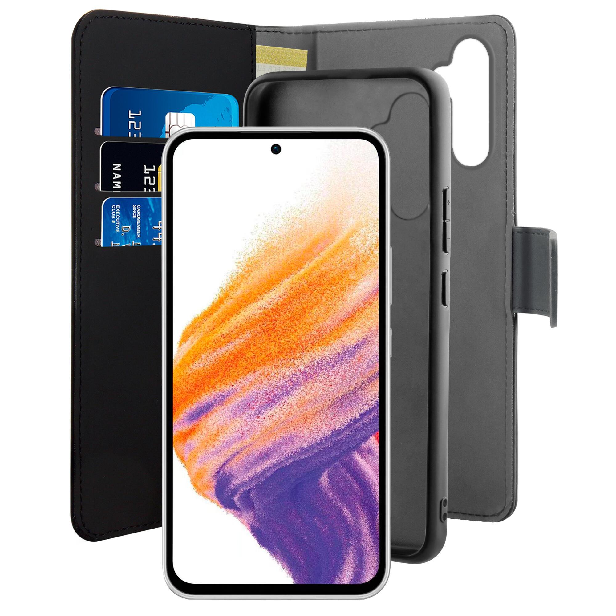 Custodia Wallet Detachable per Samsung Galaxy A54 2/2