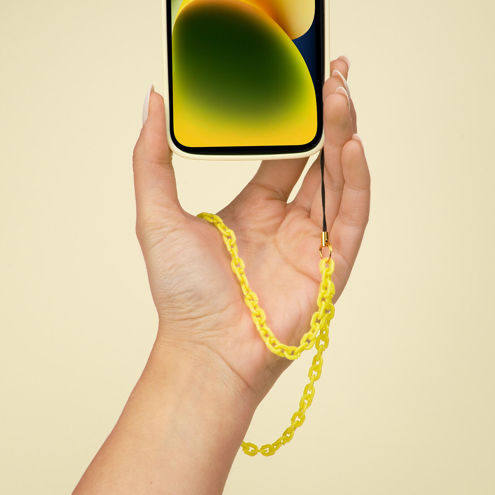 Beads Chain - Ciondolo da polso a catena per smartphone 5/7
