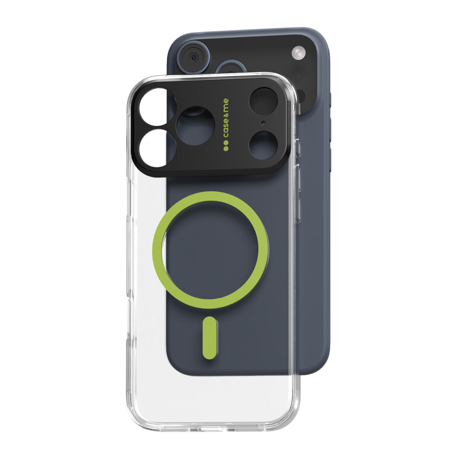 Coque transparente compatible recharge MagSafe pour iPhone 17 Pro Max 2/2