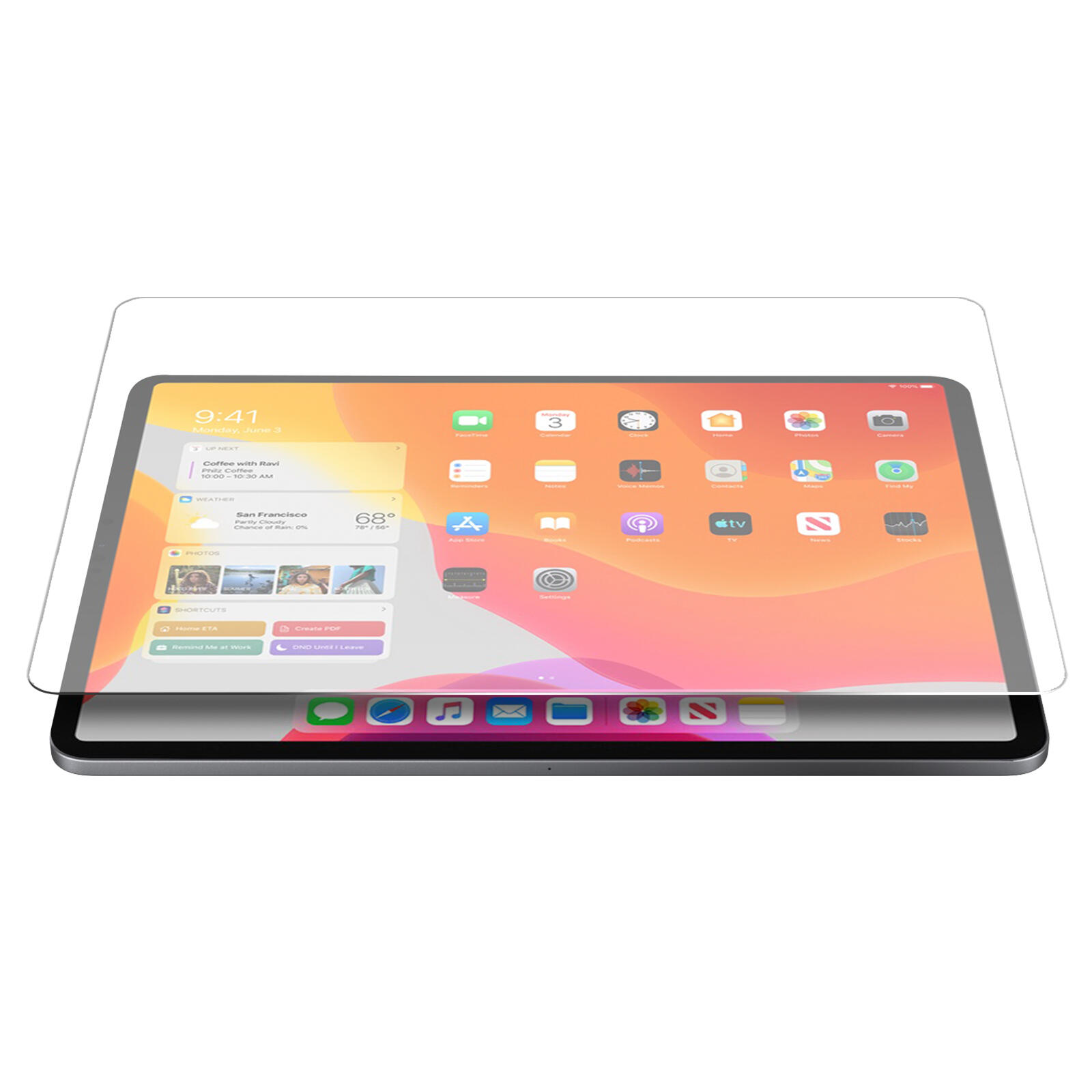 Glass screen protector per iPad Pro 11” 2018/2020/2021/Air 10.9" 2020/Air 2022 2/2