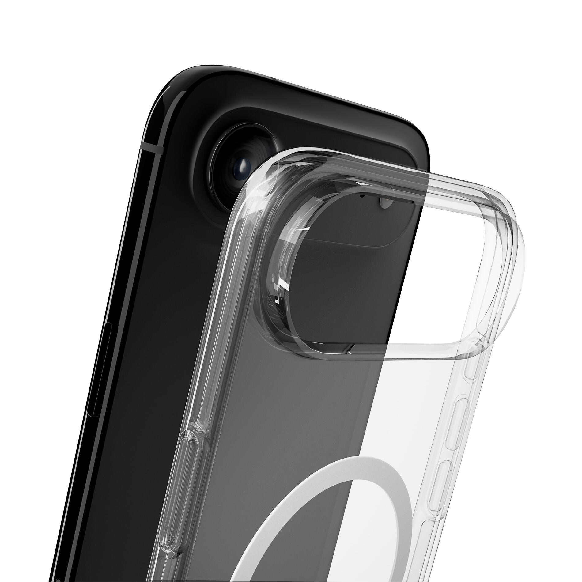 Cover Impact Clear D3O® Bio per iPhone Air 3/7