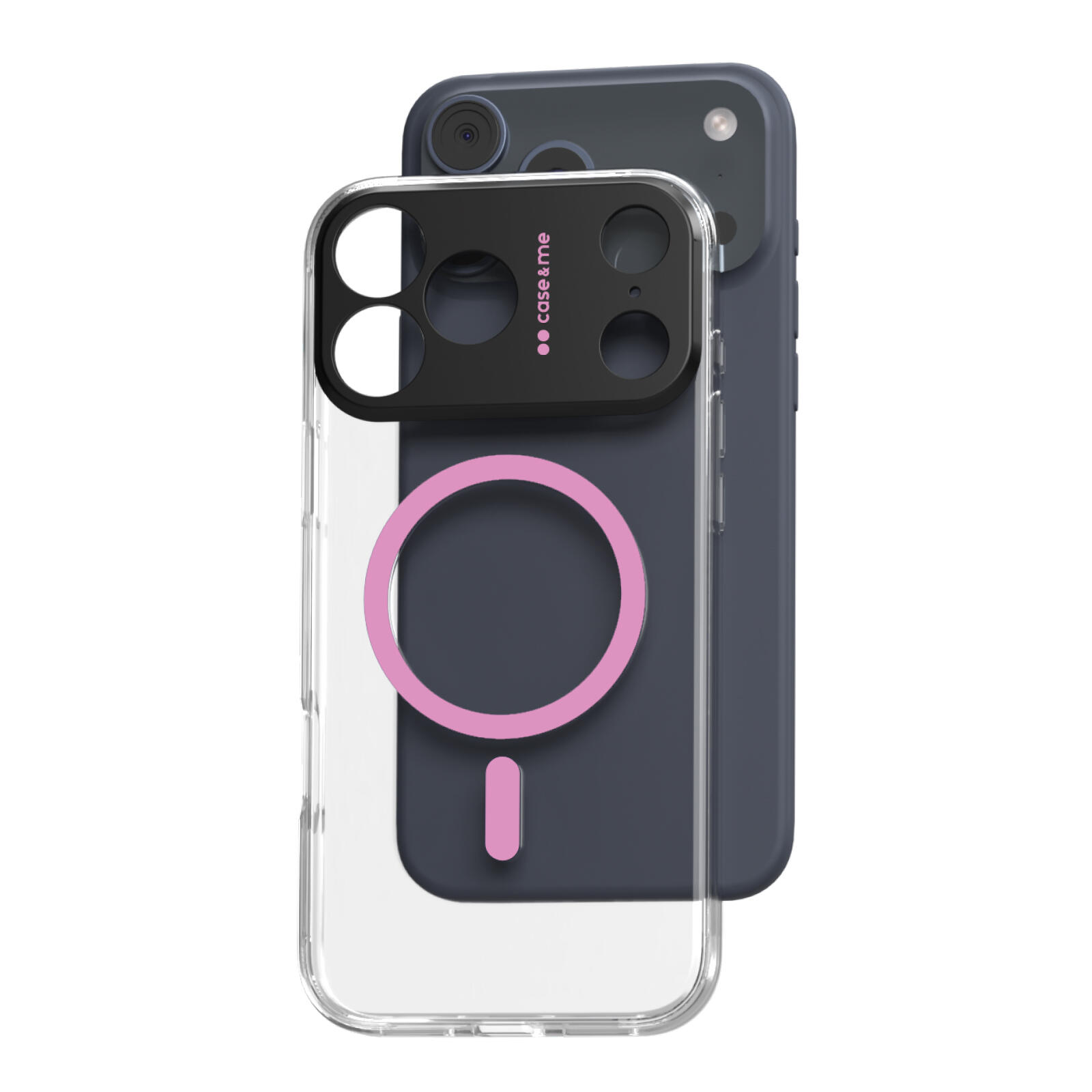 Cover trasparente compatibile con ricarica MagSafe per iPhone 17 Pro Max 2/2