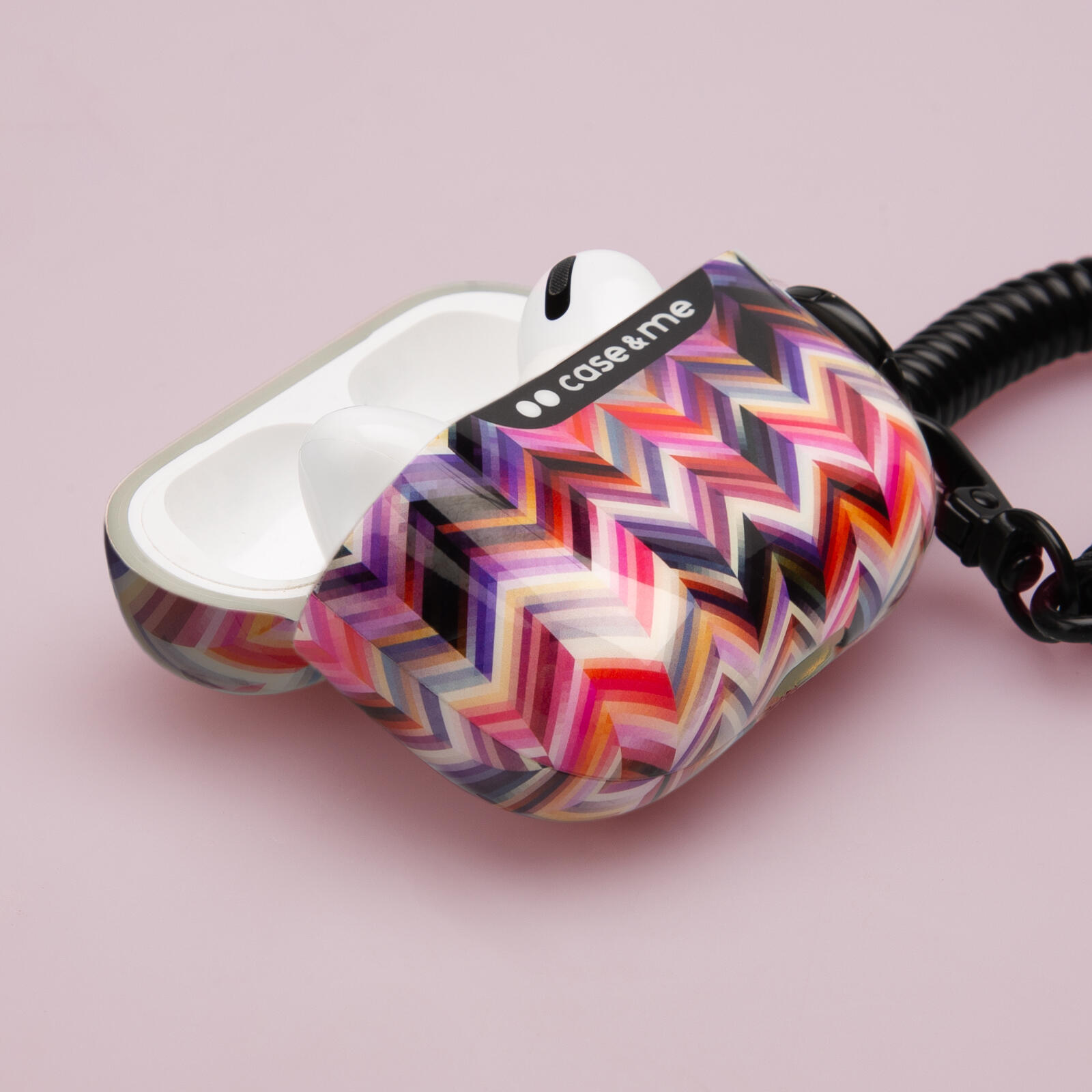Custodia per AirPods 3 con laccetto a molla 5/6