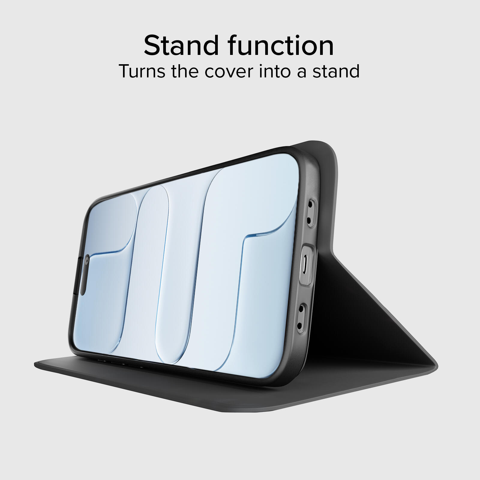 Étui portefeuille avec support pour iPhone Air 4/7