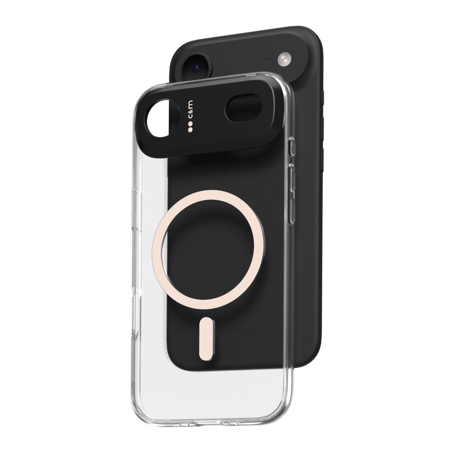Cover trasparente compatibile con ricarica MagSafe per iPhone Air 2/2