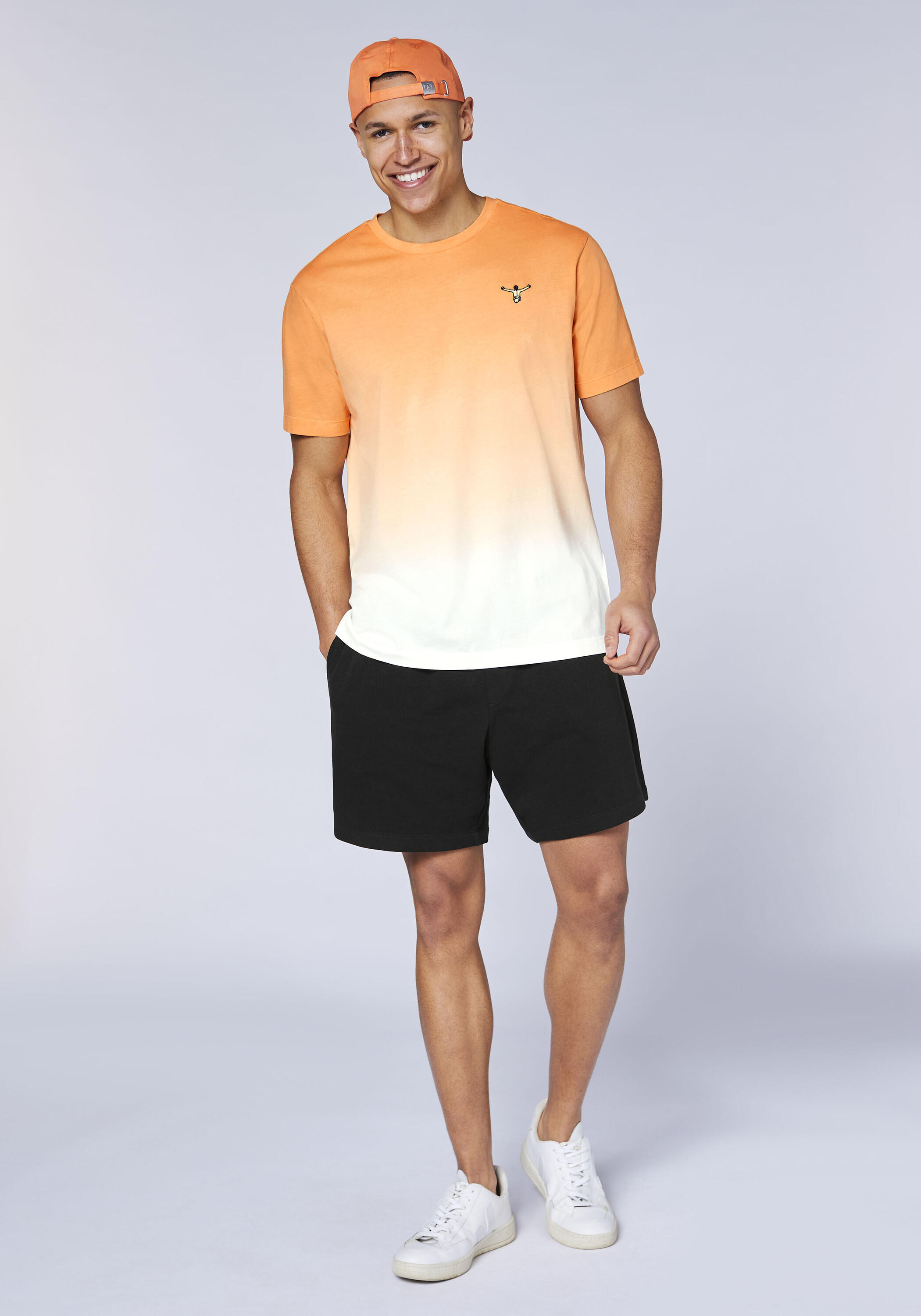 T-Shirt mit Dip-Dye Farbverlauf 5/7