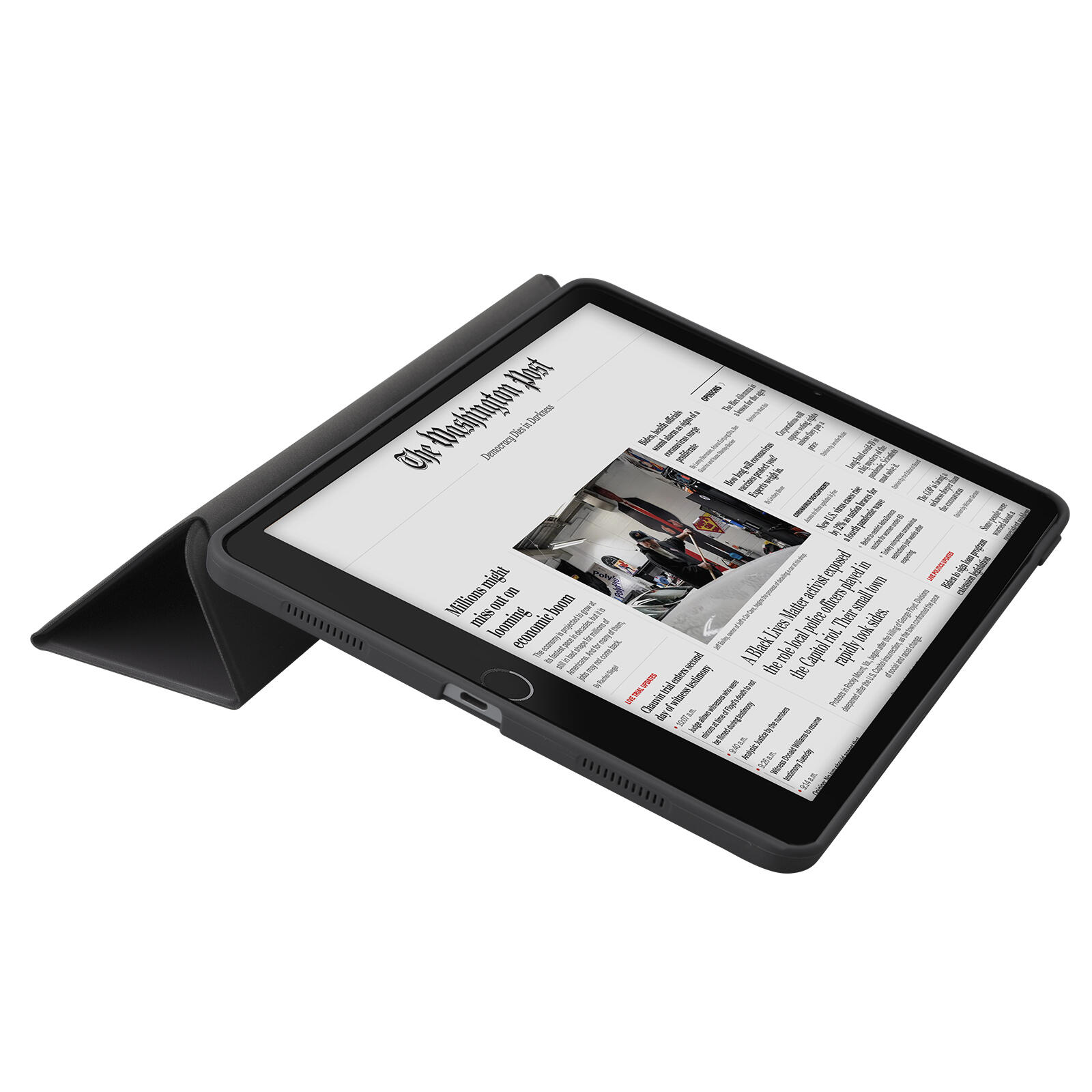 Étui Book Pro avec lutrin pour iPad 10.2" 2021/2020/2019 3/4