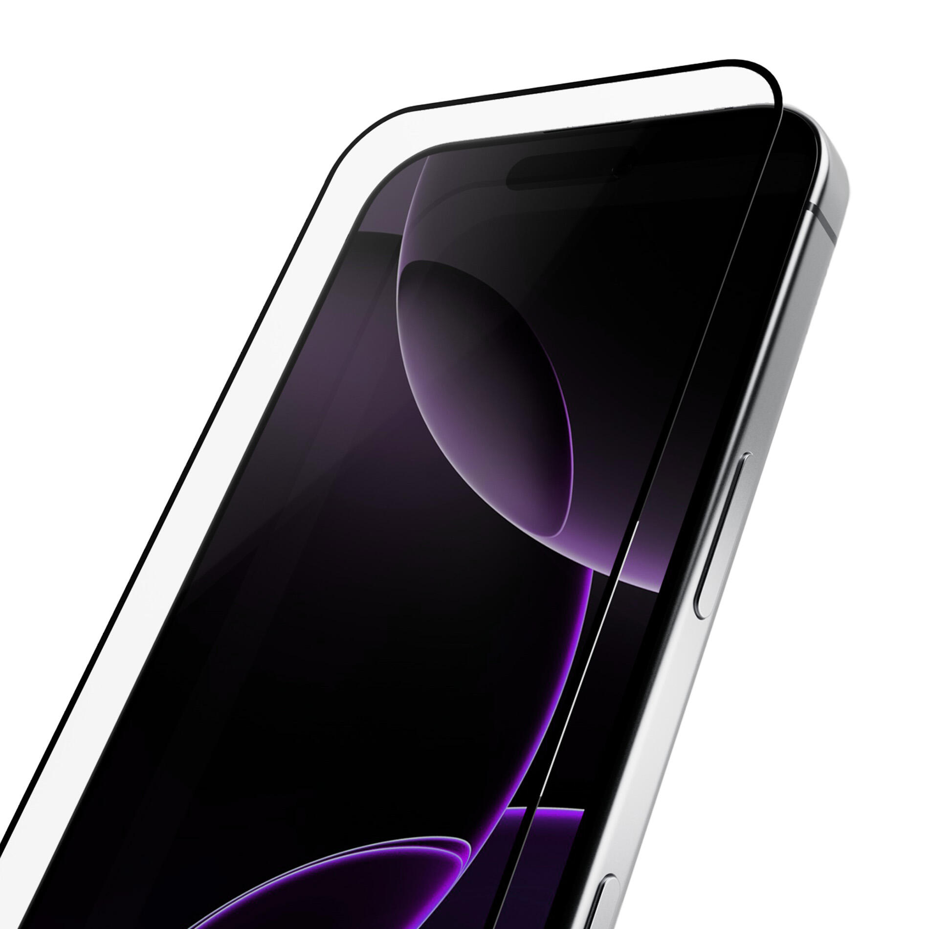 Vetro temperato con Frame con Applicatore incluso per iPhone 16 Pro Max 2/6