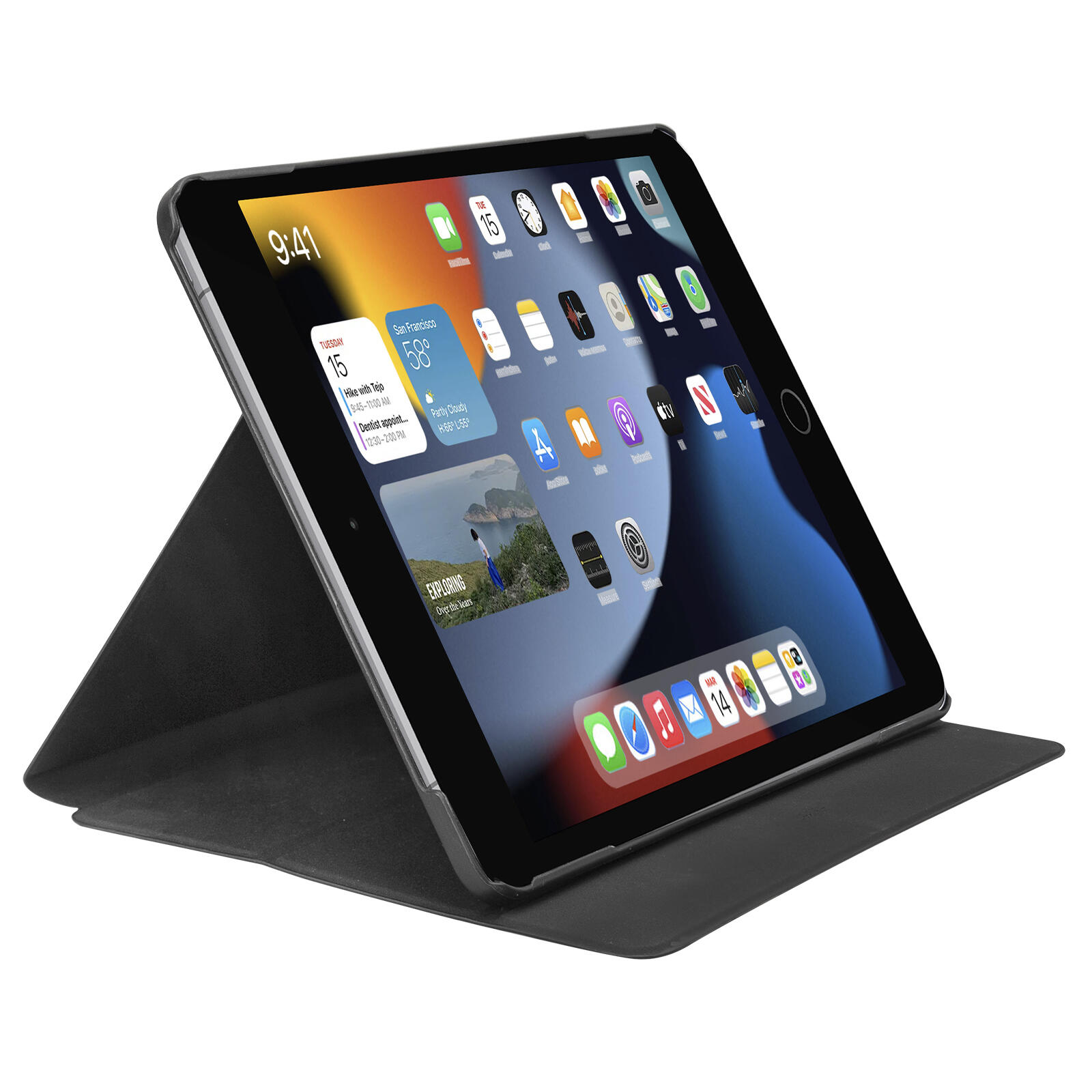 Étui Book Pro avec lutrin pour iPad 10.2" 2021/2020/2019 4/4