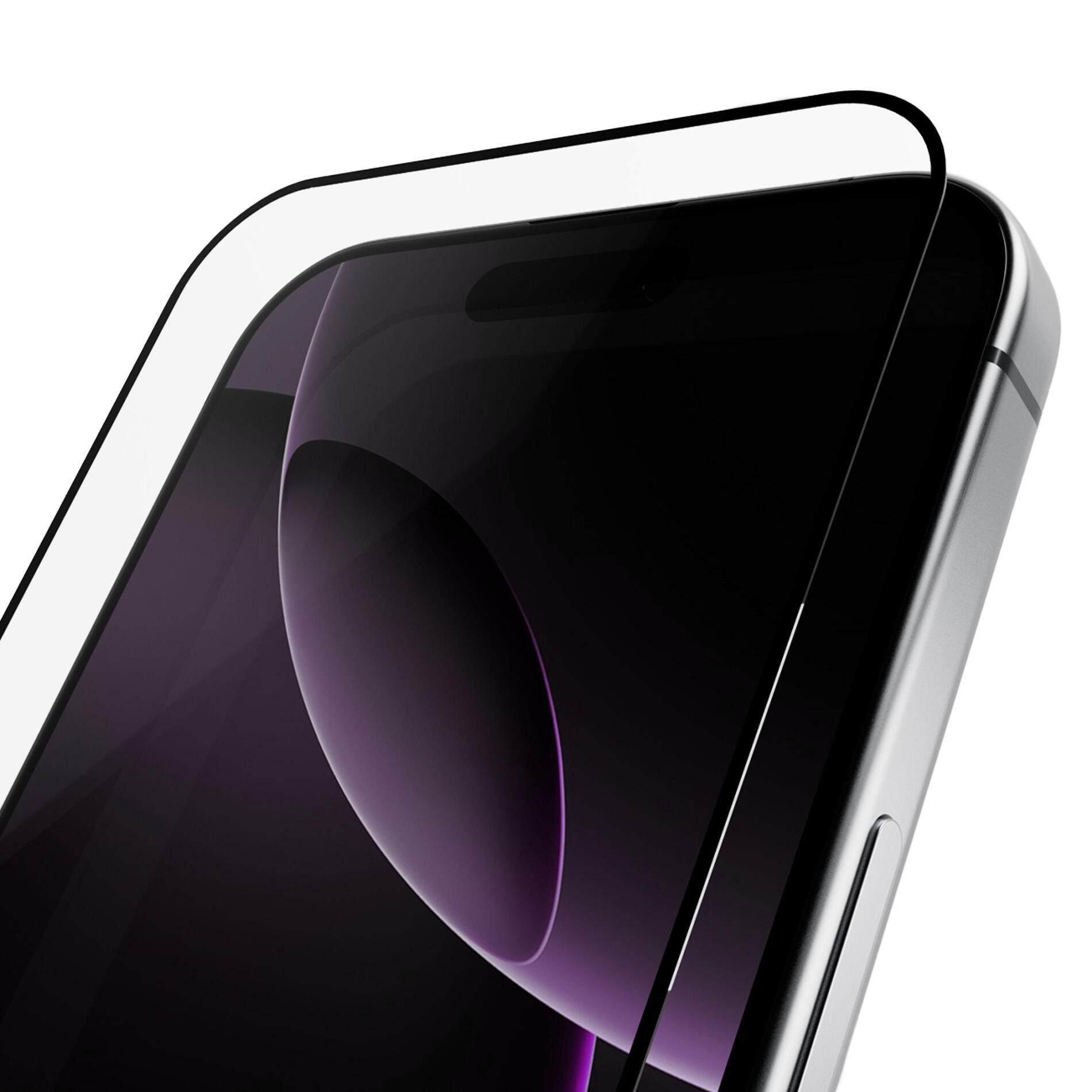 Vetro temperato con Frame con Applicatore incluso per iPhone 16 Pro Max 4/6