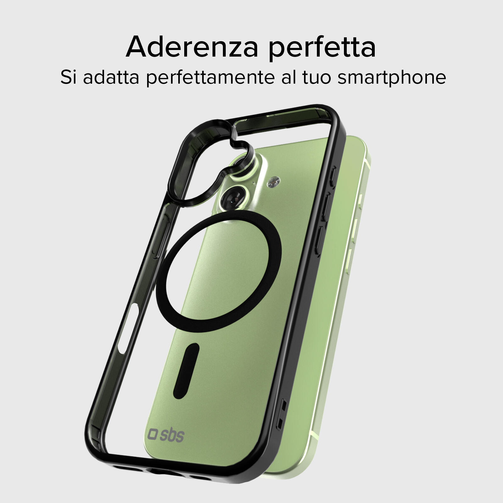 Coque pour iPhone 17 avec bords colorés, compatible avec la recharge MagSafe 3/7