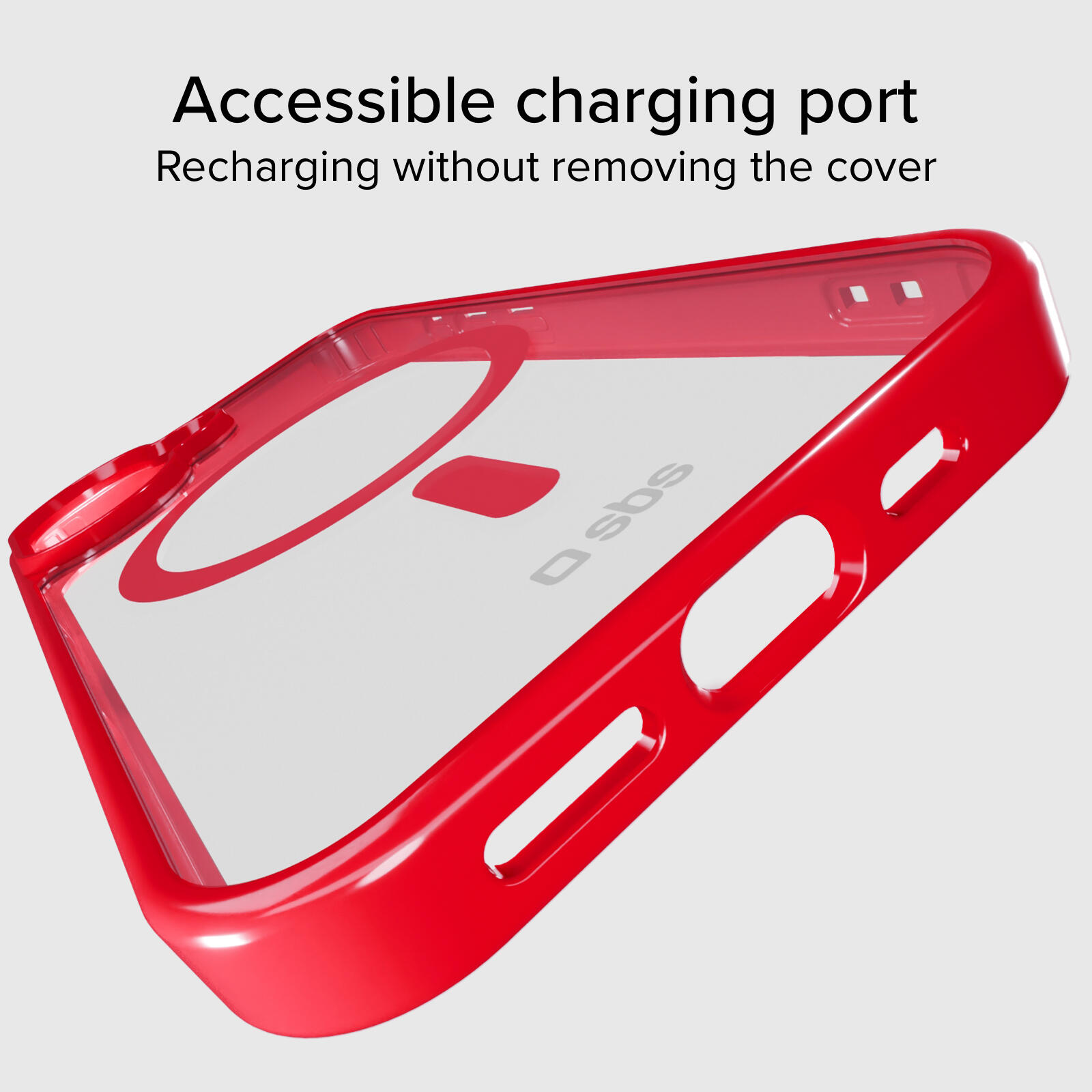 Cover per iPhone 16 con bordi colorati compatibile con ricarica MagSafe 6/7