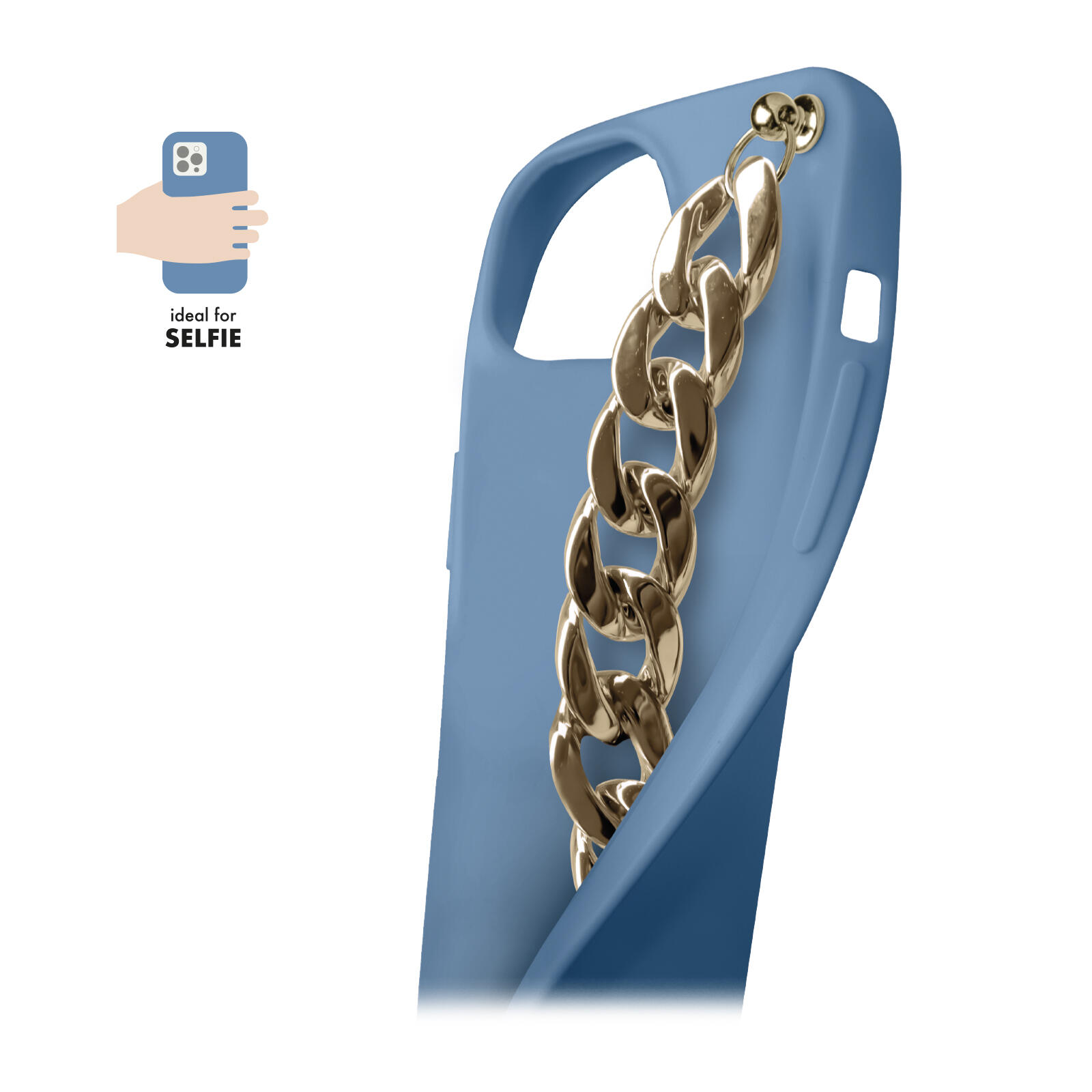 Coque pour iPhone 11 Pro avec chaîne 2/2