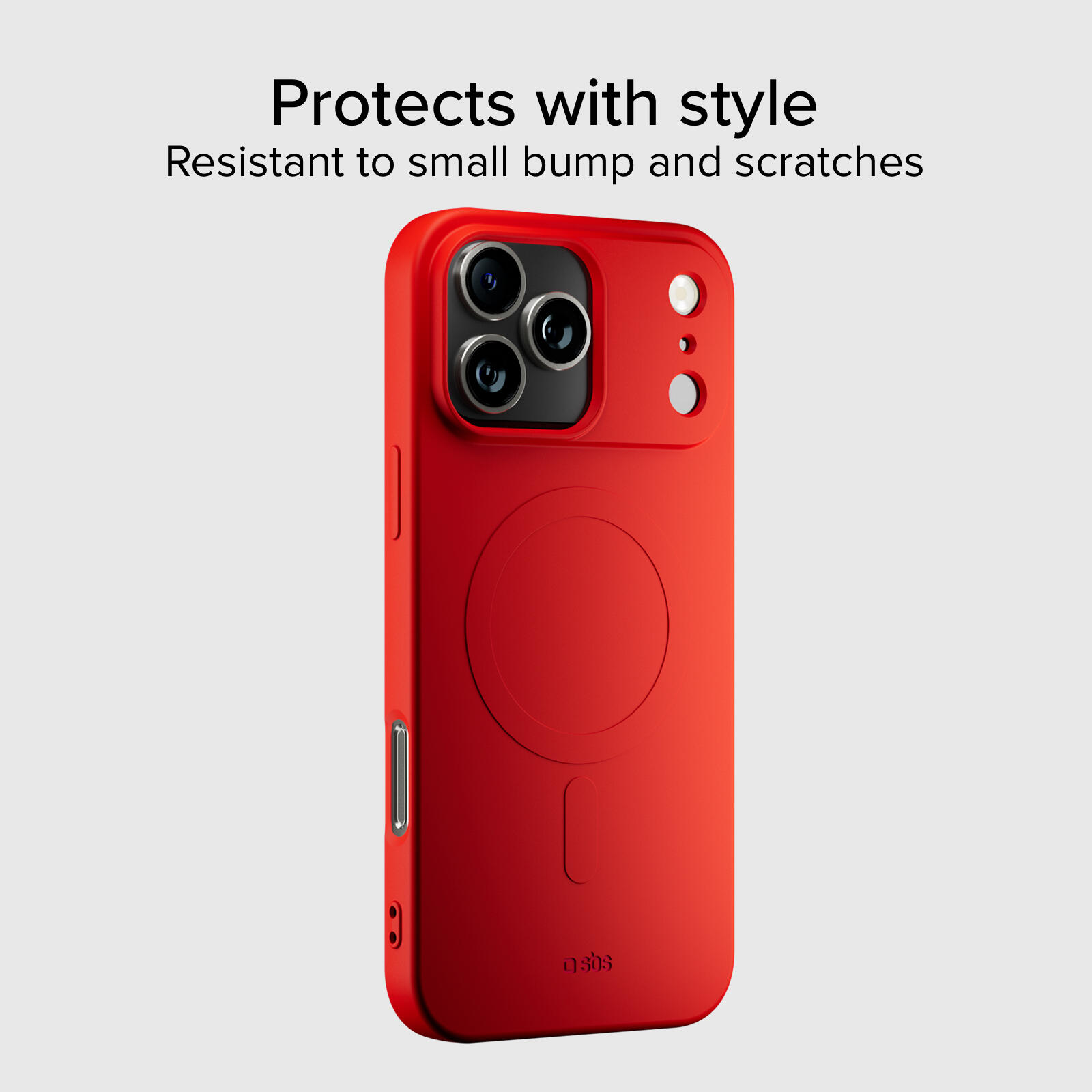 Instinct Mag - cover per iPhone 17 Pro morbida e compatibile con MagSafe 2/7