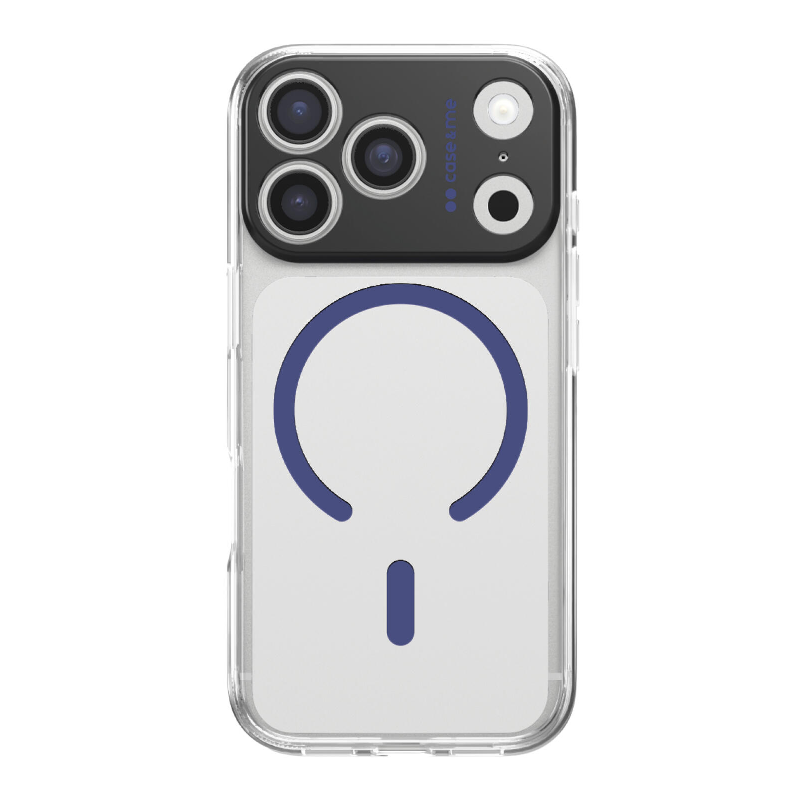 Coque transparente compatible recharge MagSafe pour iPhone 17 Pro 1/2