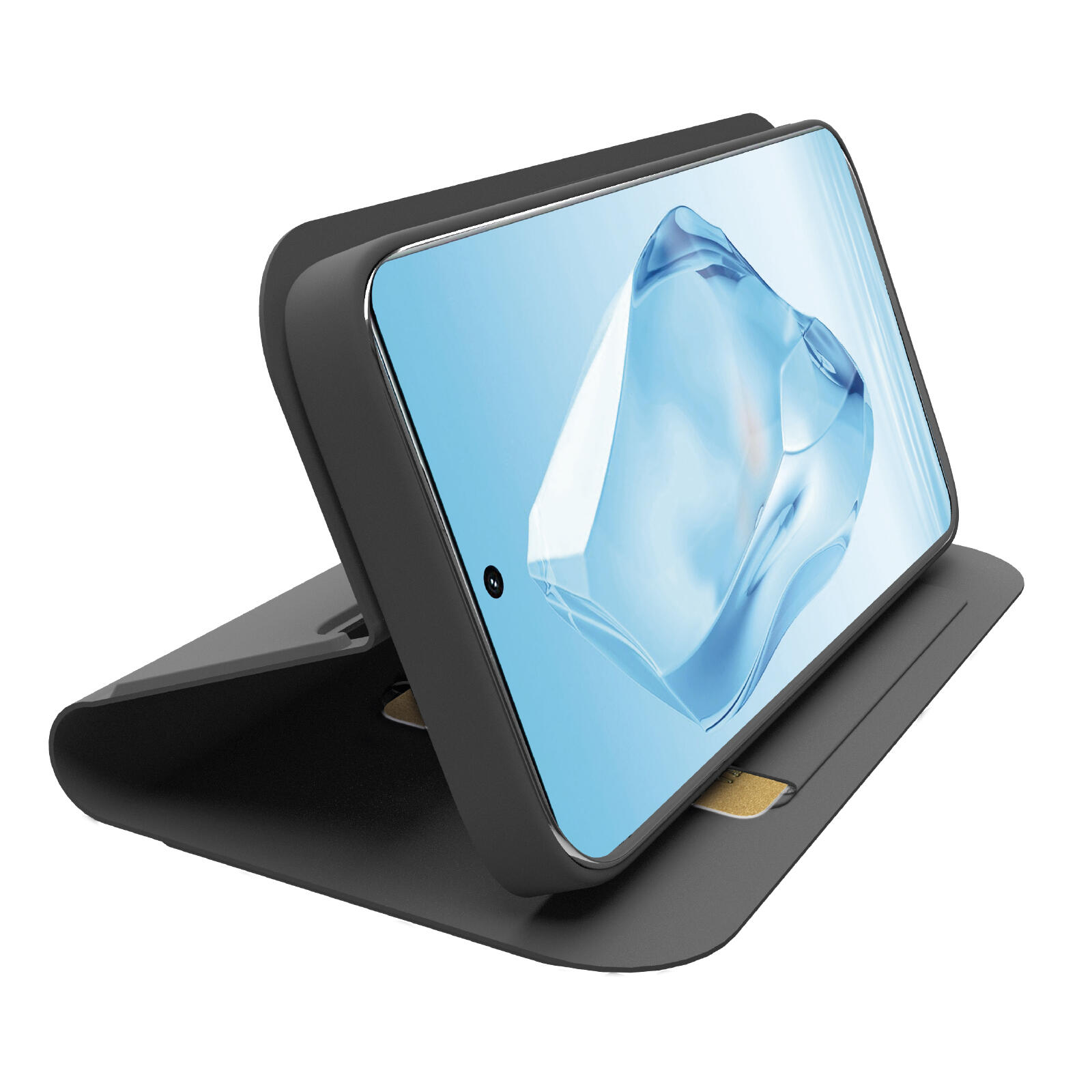 Custodia a libro con supporto stand e superficie soft touch per OnePlus 12R 2/2