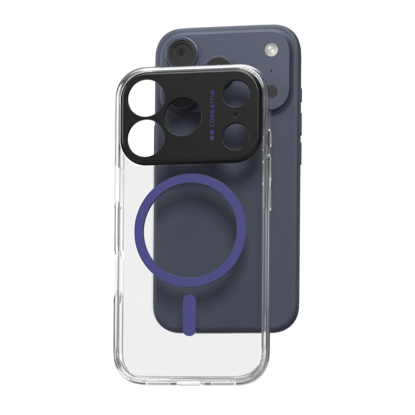Coque transparente compatible recharge MagSafe pour iPhone 17 Pro 2/2