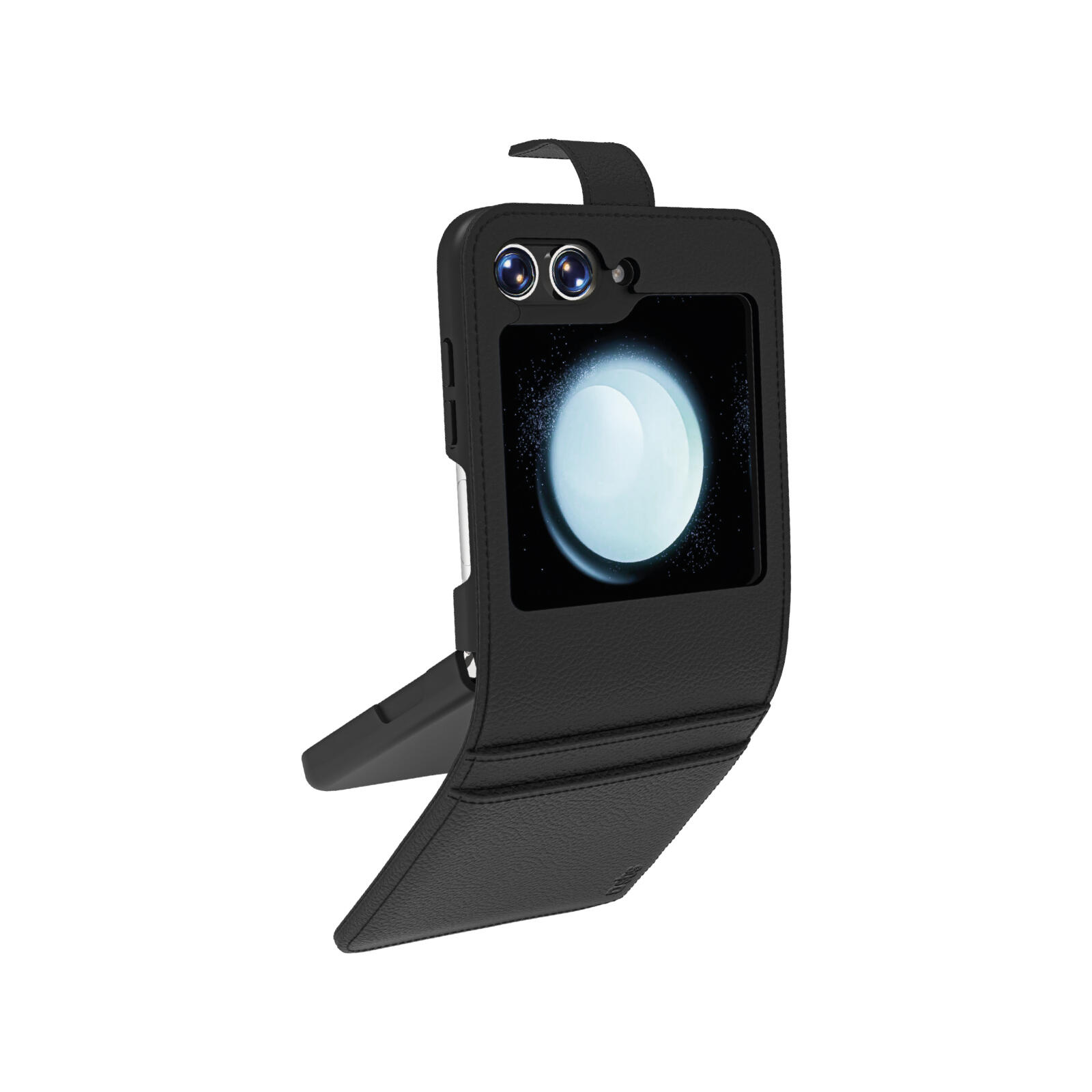 Custodia flip con chiusura magnetica e portatessere per Samsung Z Flip 6/7 FE 1/1