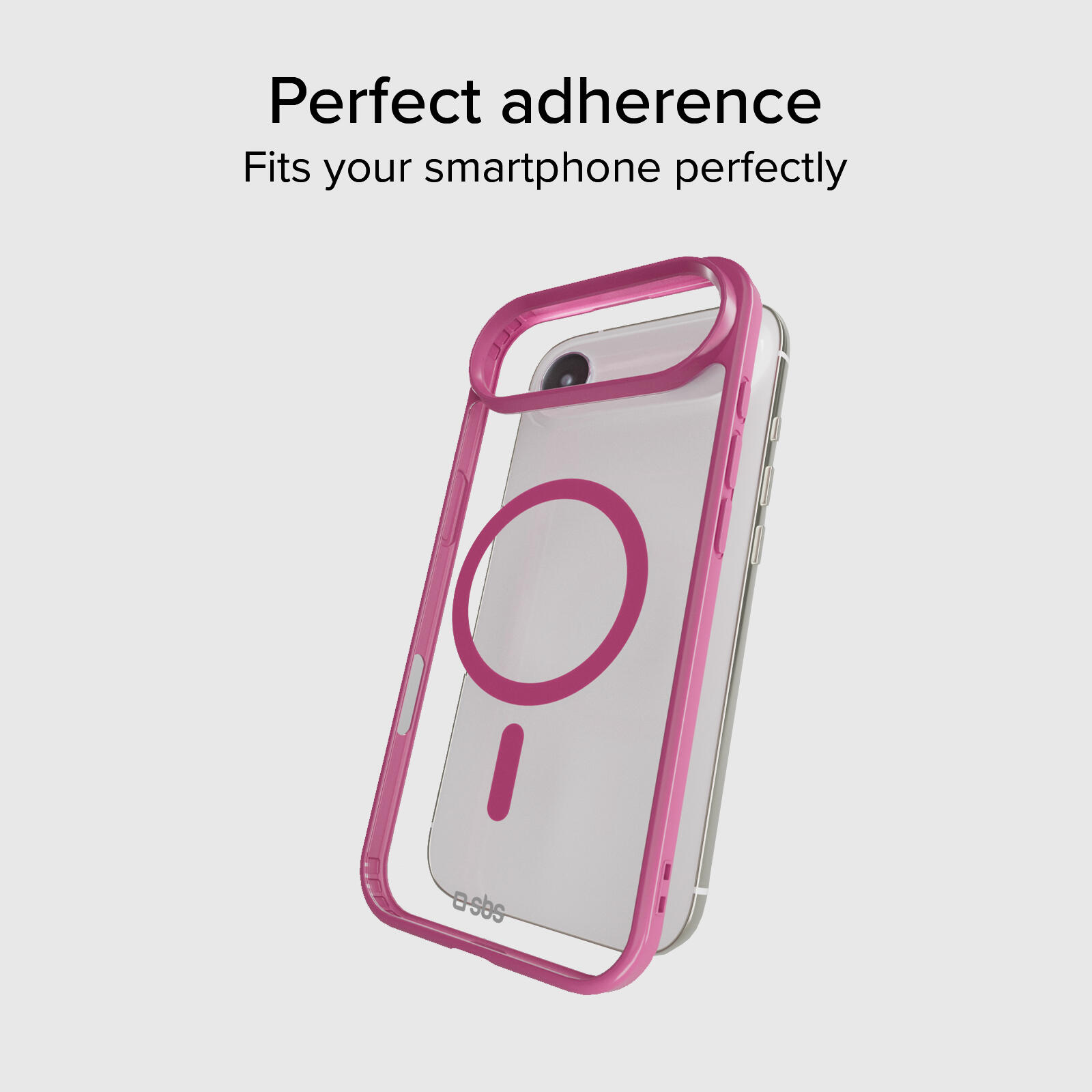 Coque pour iPhone Air avec bords colorés, compatible avec la recharge MagSafe 3/7