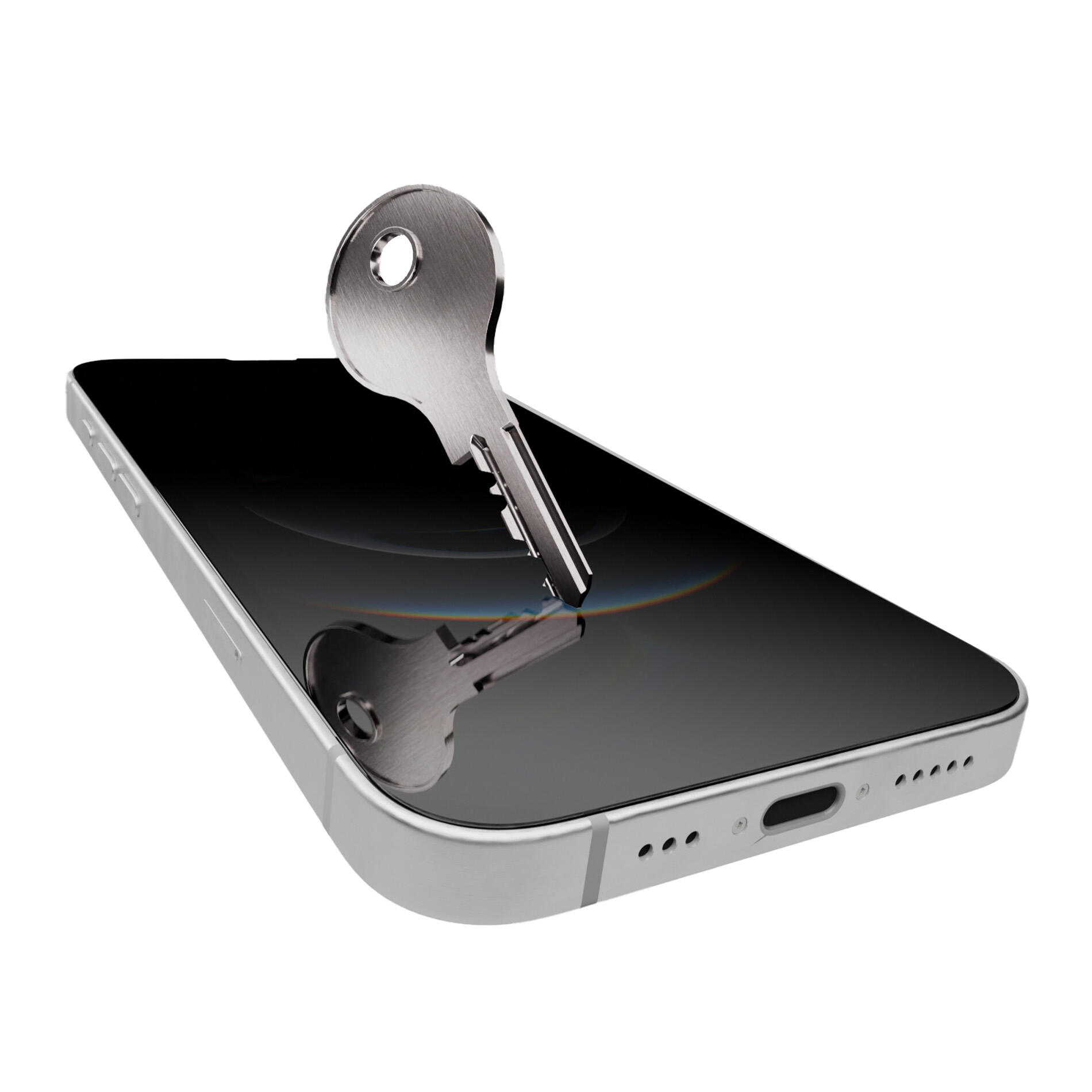 Vetro Temperato Privacy per iPhone 16e 5/7