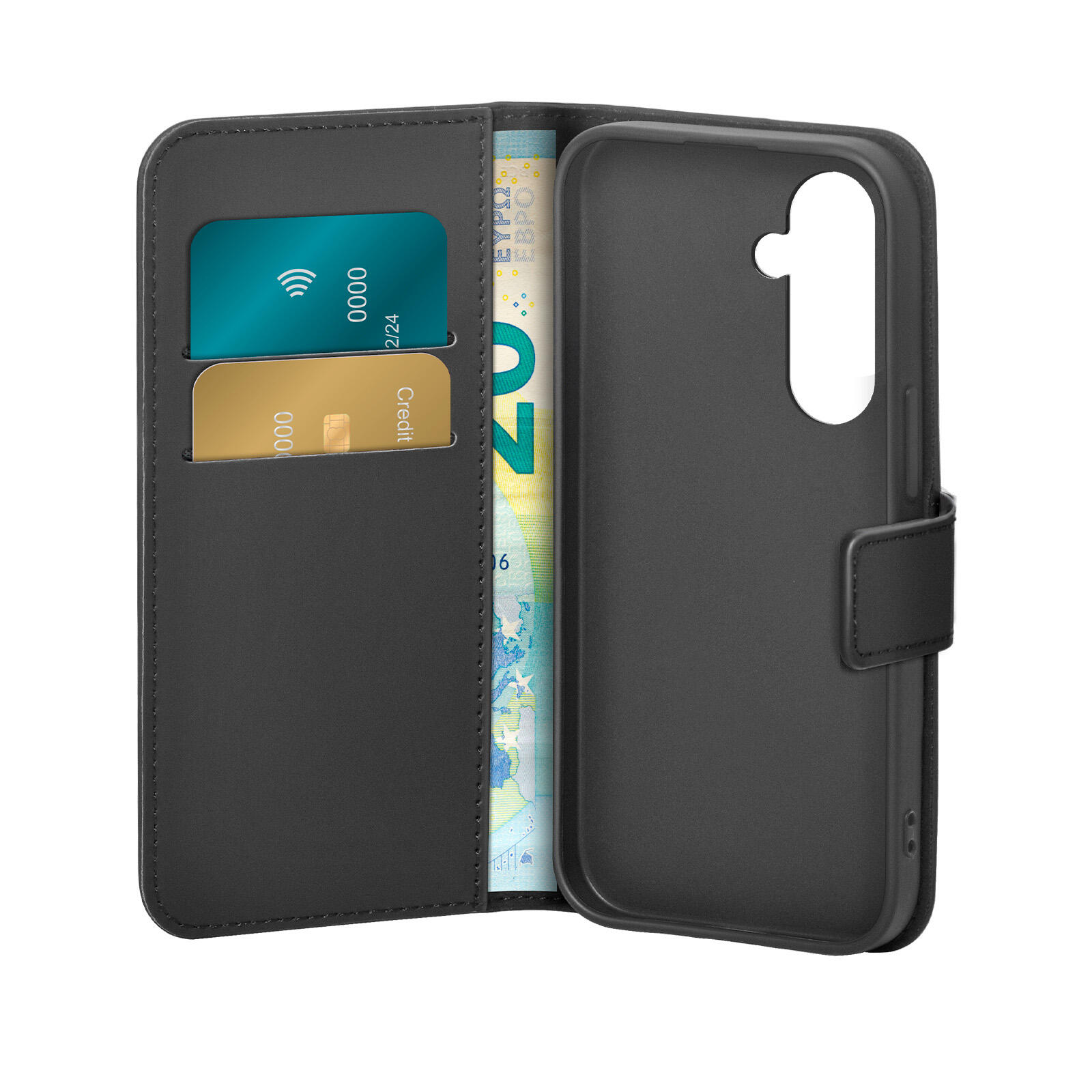 Custodia Wallet Stand per Samsung Galaxy S25+ 3/7