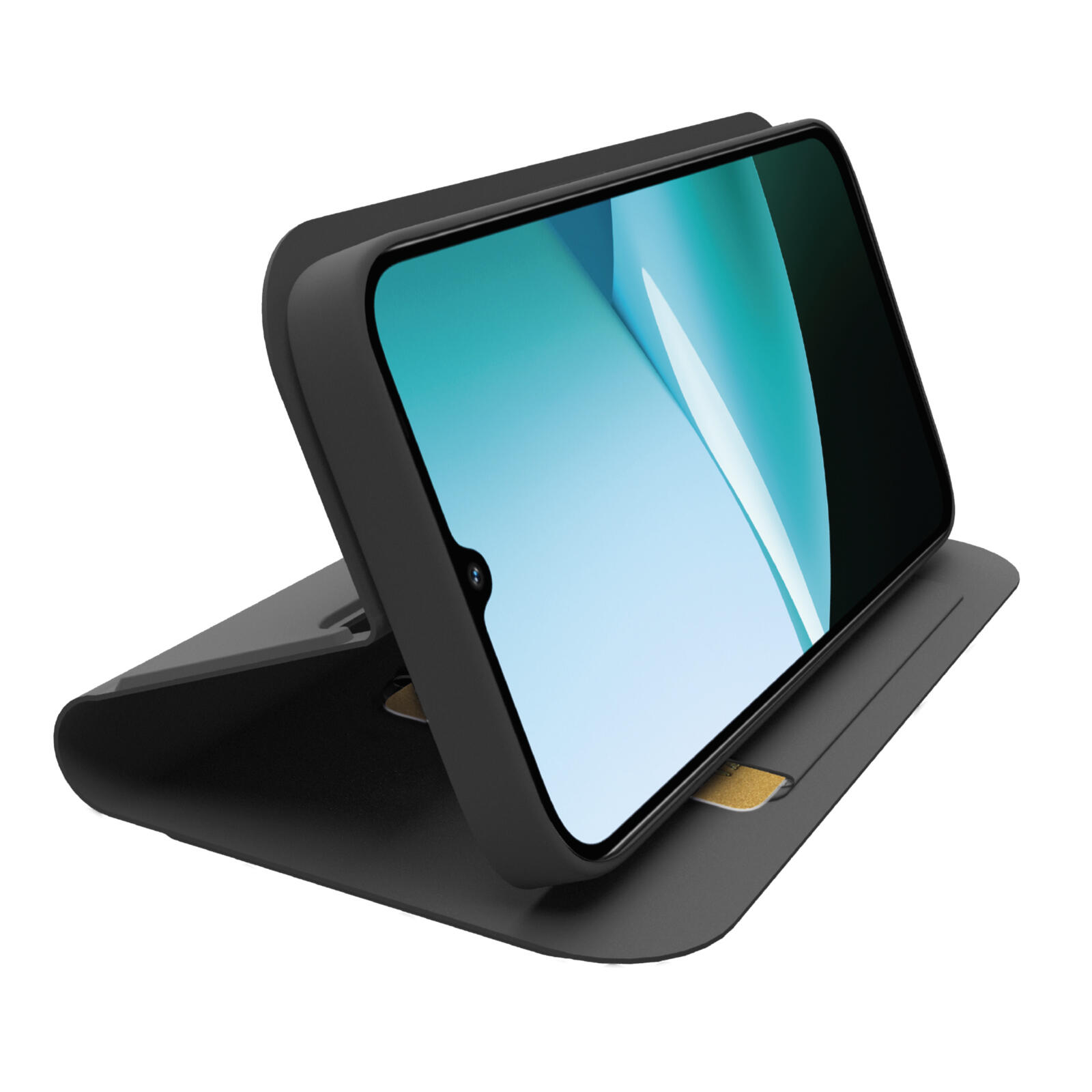 Étui portefeuille avec support et surface douce au toucher pour Xiaomi Redmi 15C 2/2