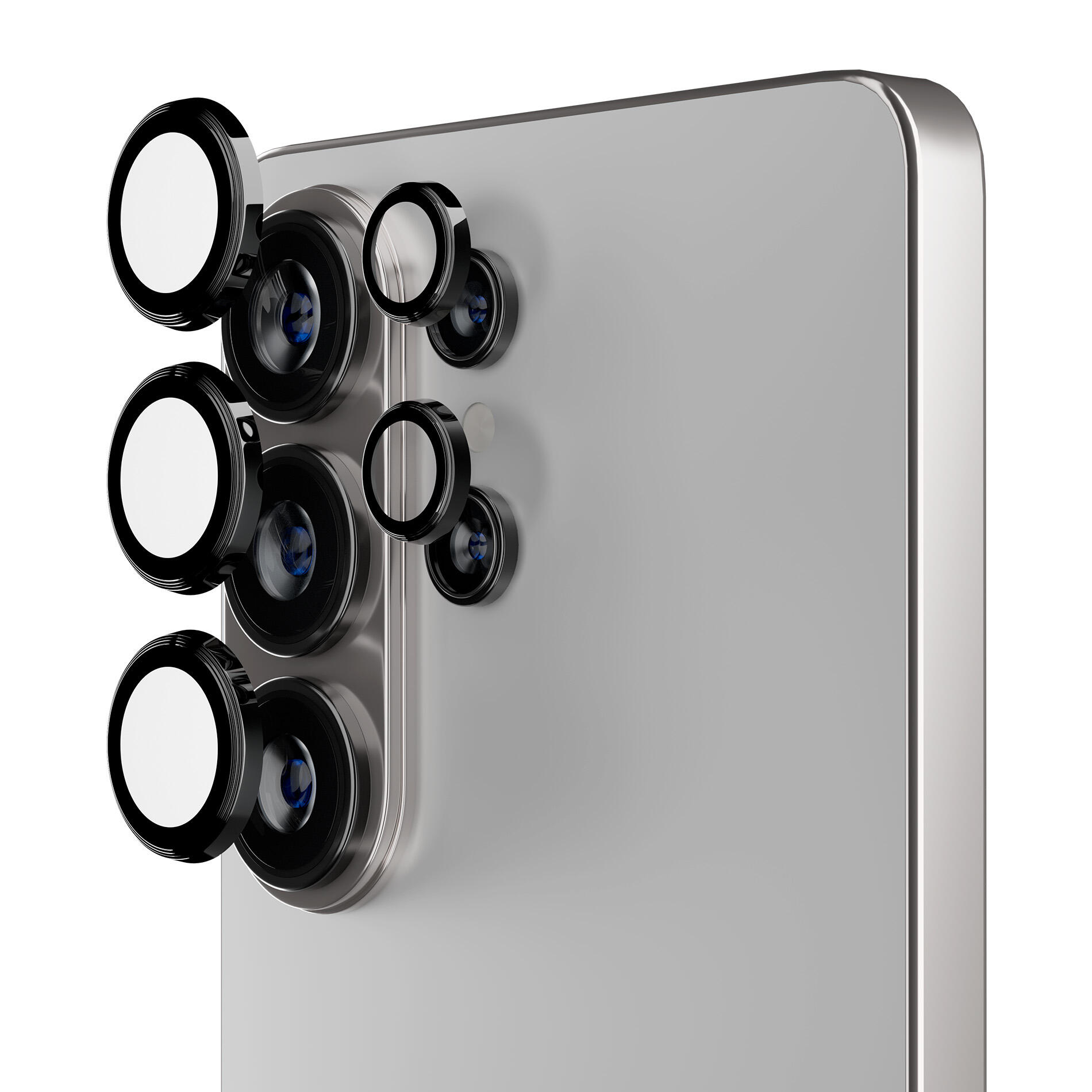 Verre trempé protecteur individuel pour Samsung S26 Ultra lentilles 4/6