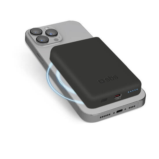 Batterie externe magnétique sans fil 5000 mAh
