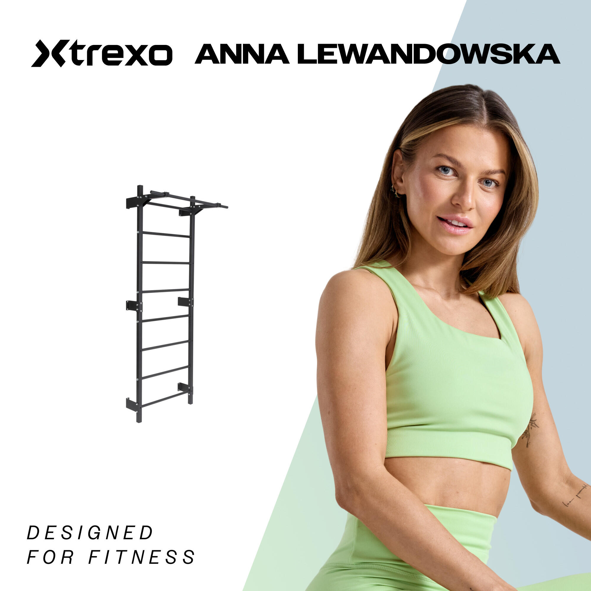 Drabinka gimnastyczna XTREXO LM100 2/7