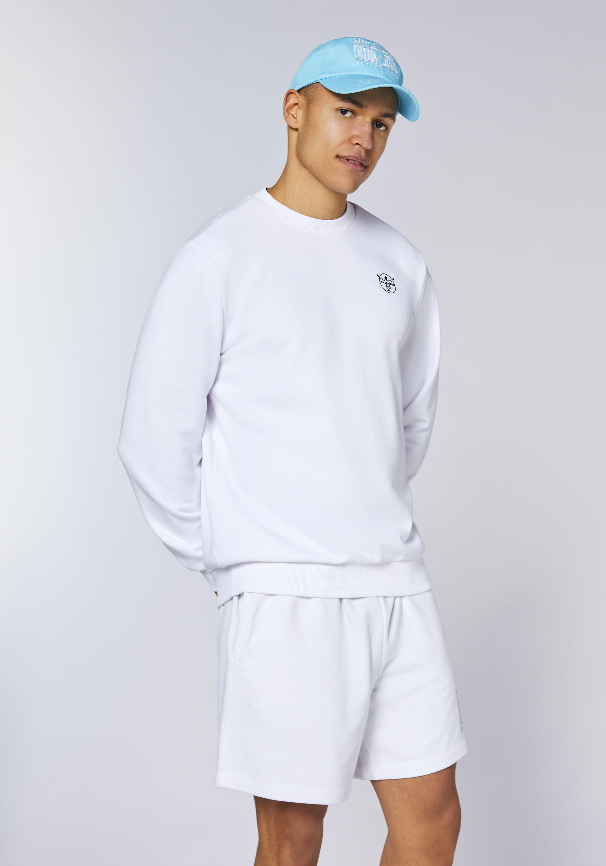 Sweatshirt mit Retroprint 3/7
