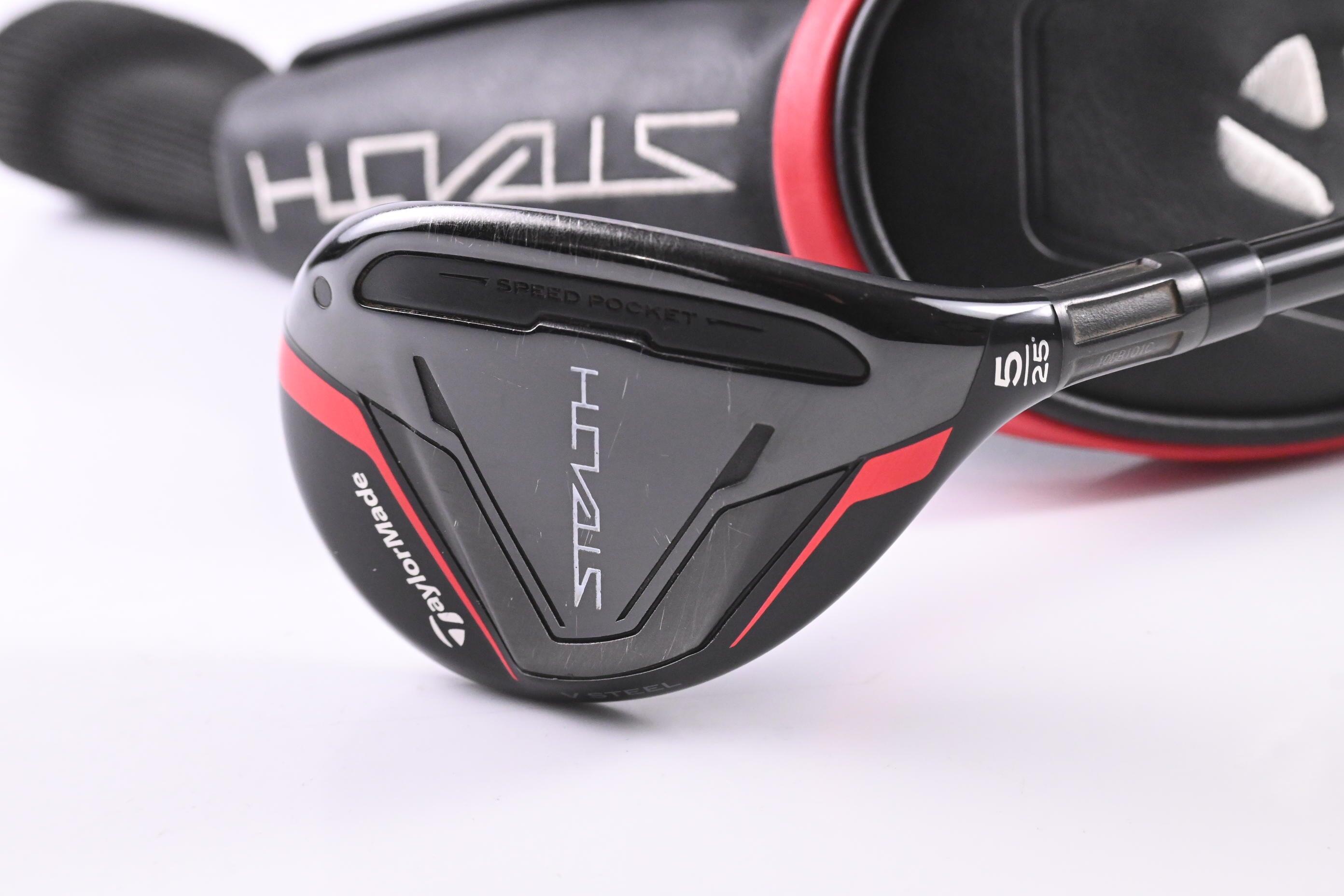 最終【レフティ】TaylorMade STEALTH 5W・4U Taylormade Stealth #5 Hybrid / 25 Degree / Senior Flex Fujikura