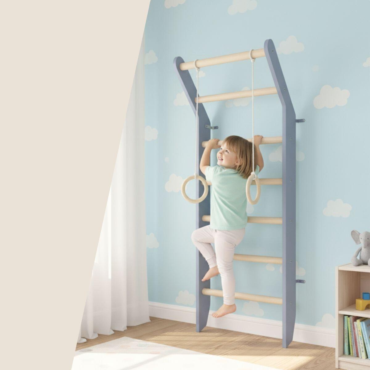 Échelle de gymnastique Toddler bleu 2/7