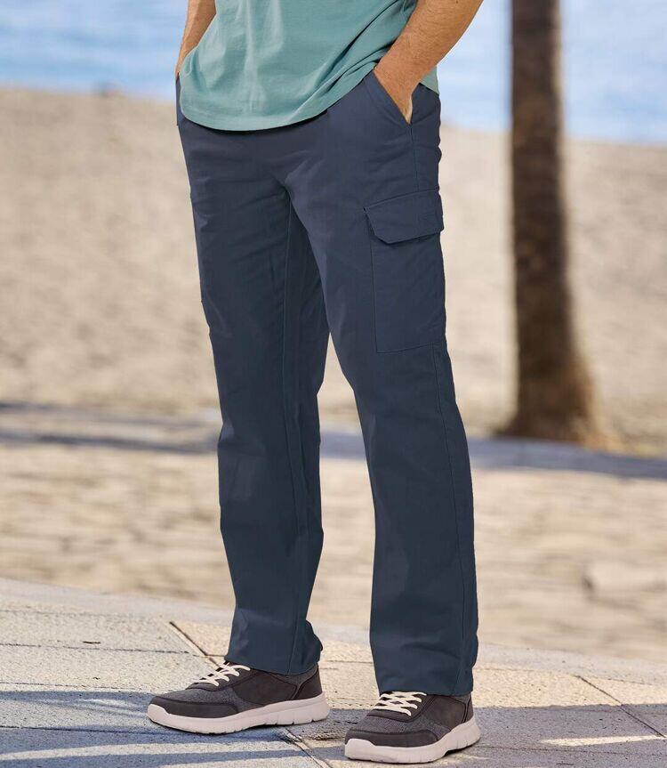 Le Pantalon Cargo en Toile Marine 4/4
