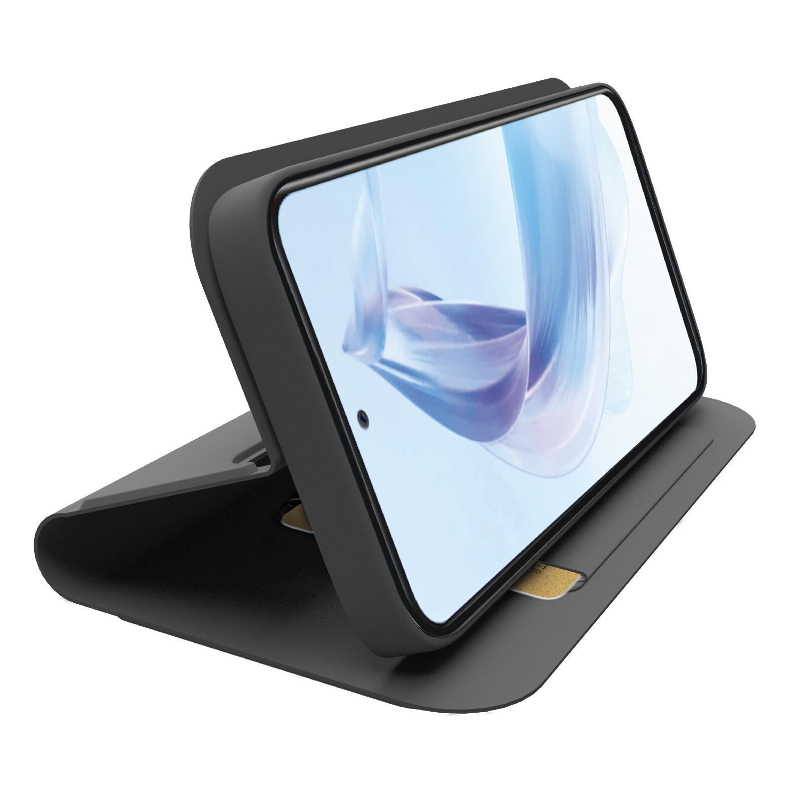 Custodia a libro con supporto stand e superficie soft touch per Honor 90 Lite 2/2