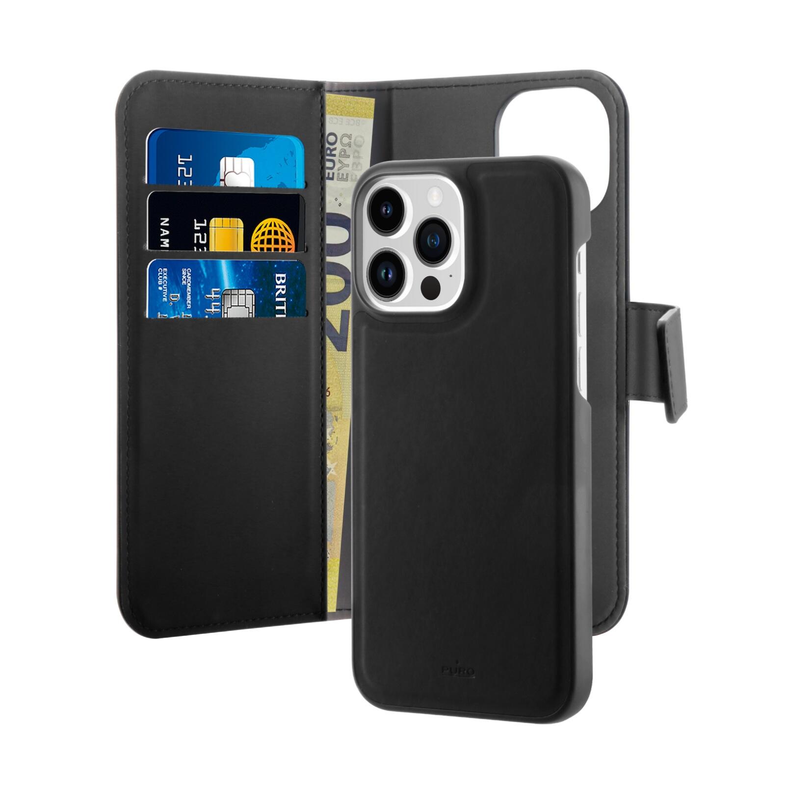 Custodia Wallet MagSafe Detachable per iPhone 14 Pro Max 2/3