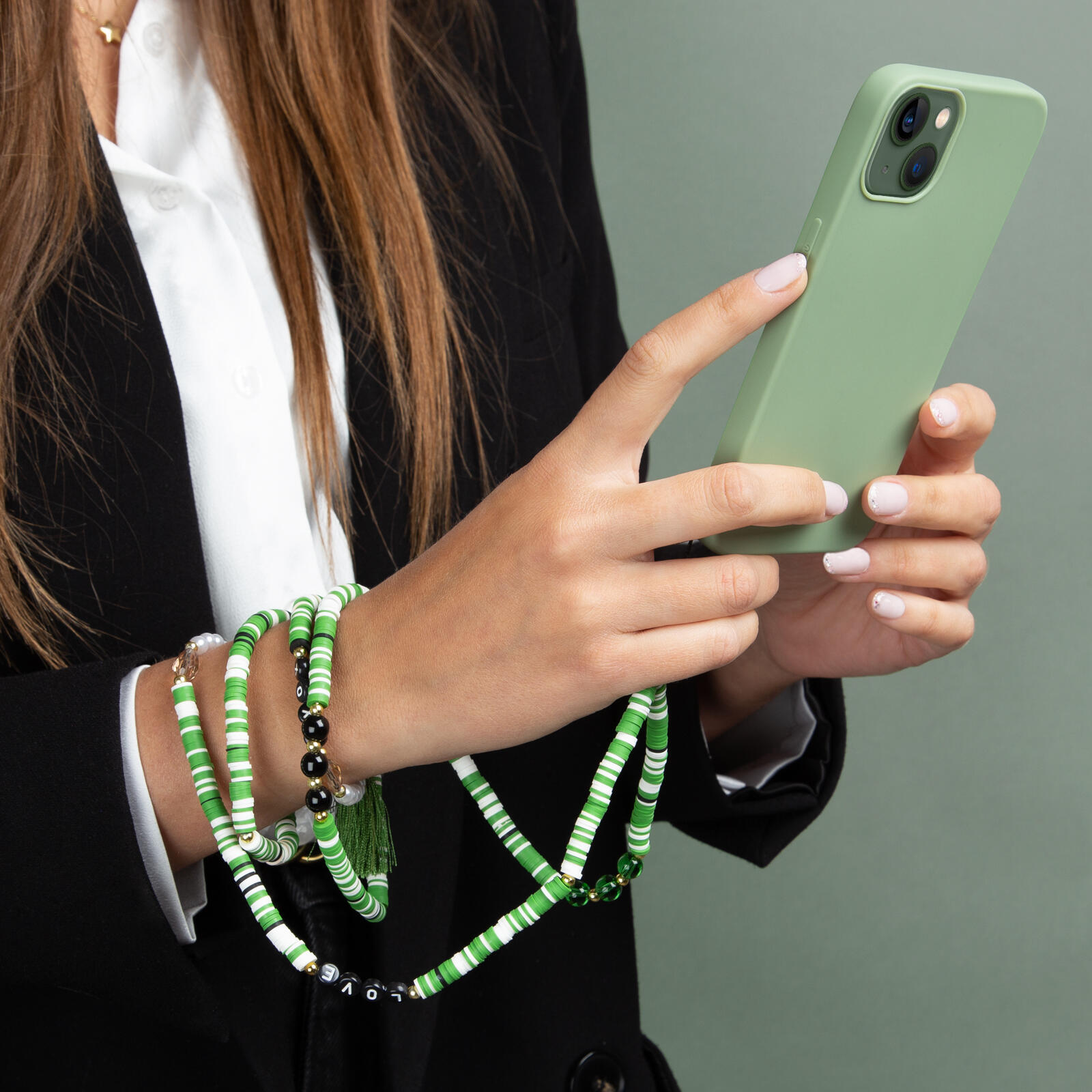 Cordon de 60 cm avec perles, universel pour smartphone 2/6