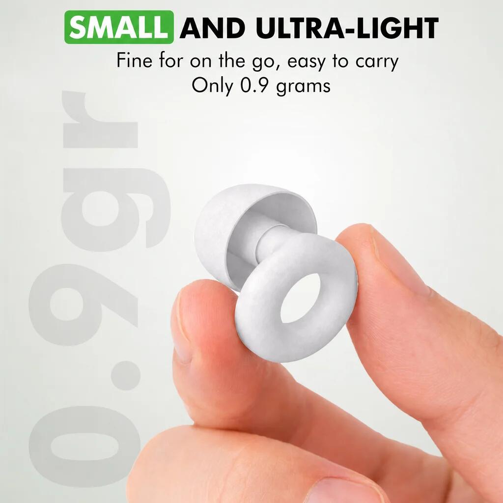 Tappi per le orecchie riutilizzabili da 26 dB per dormire 4/4