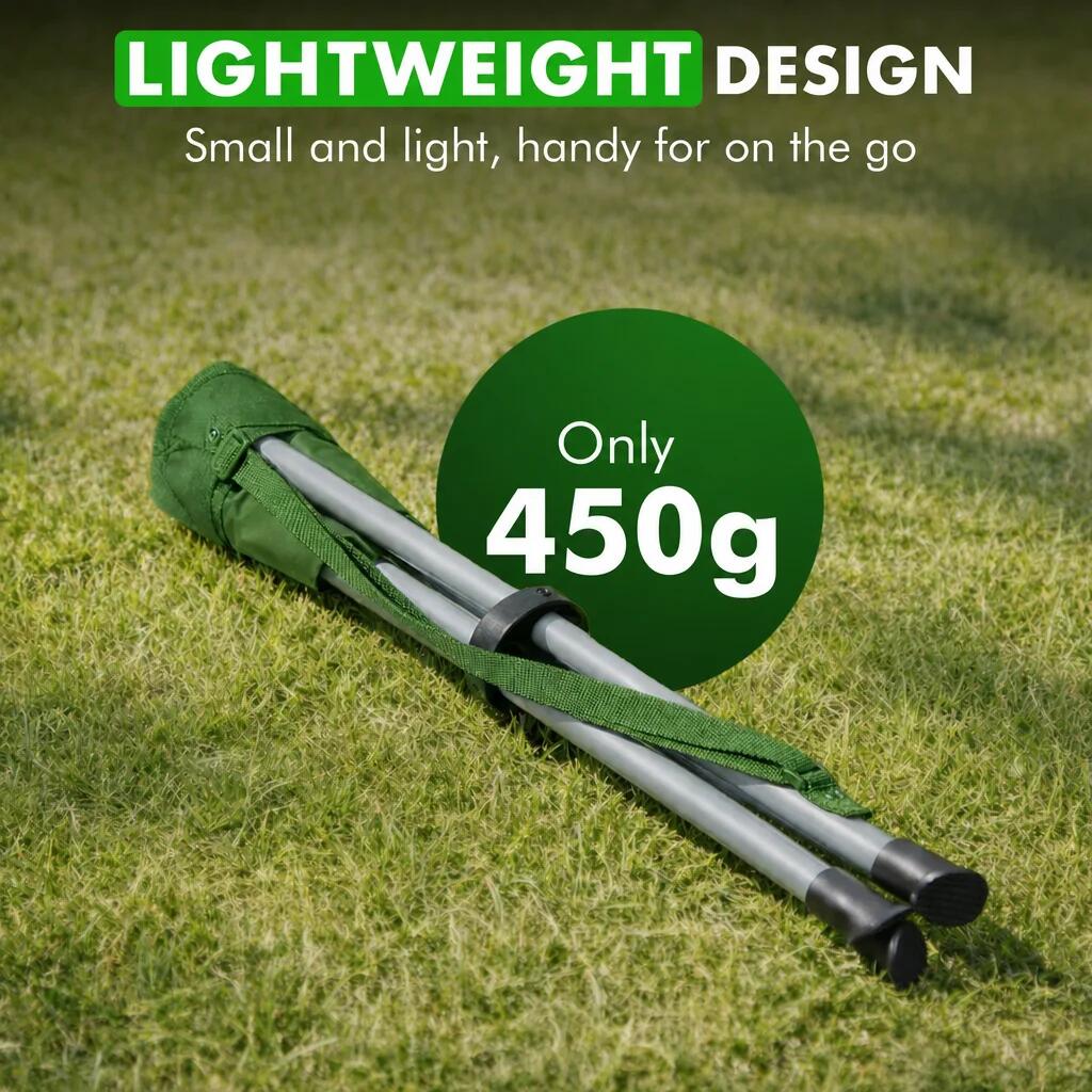Taburete plegable – Silla de camping – Verde 4/6