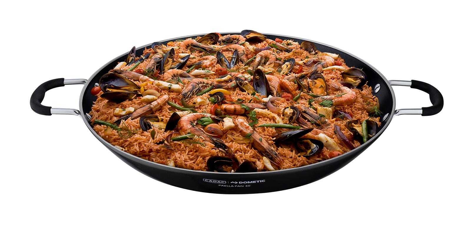 Plat à paella 40 CADAC - Aluminium 3/3