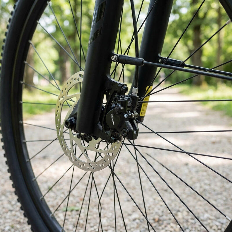 Etrier frână hidraulic Shimano BR-MT200, 2 pistoni, ulei mineral, negru.