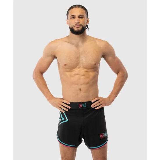 Short MMA Metal Boxe Miami Vibe L