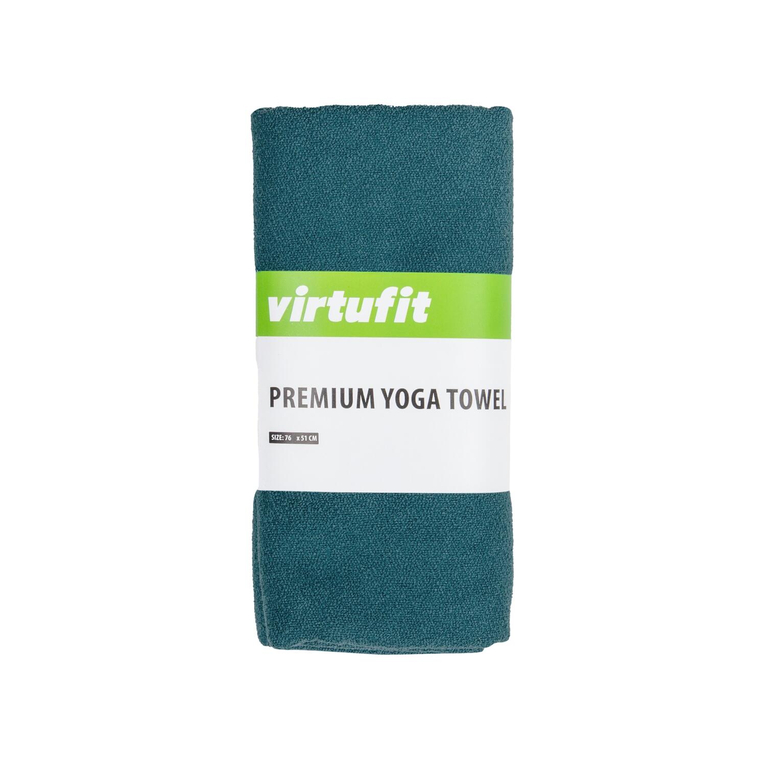 Toalla De Yoga Premium - 76 X 51 Cm - Verde Océano 2/6