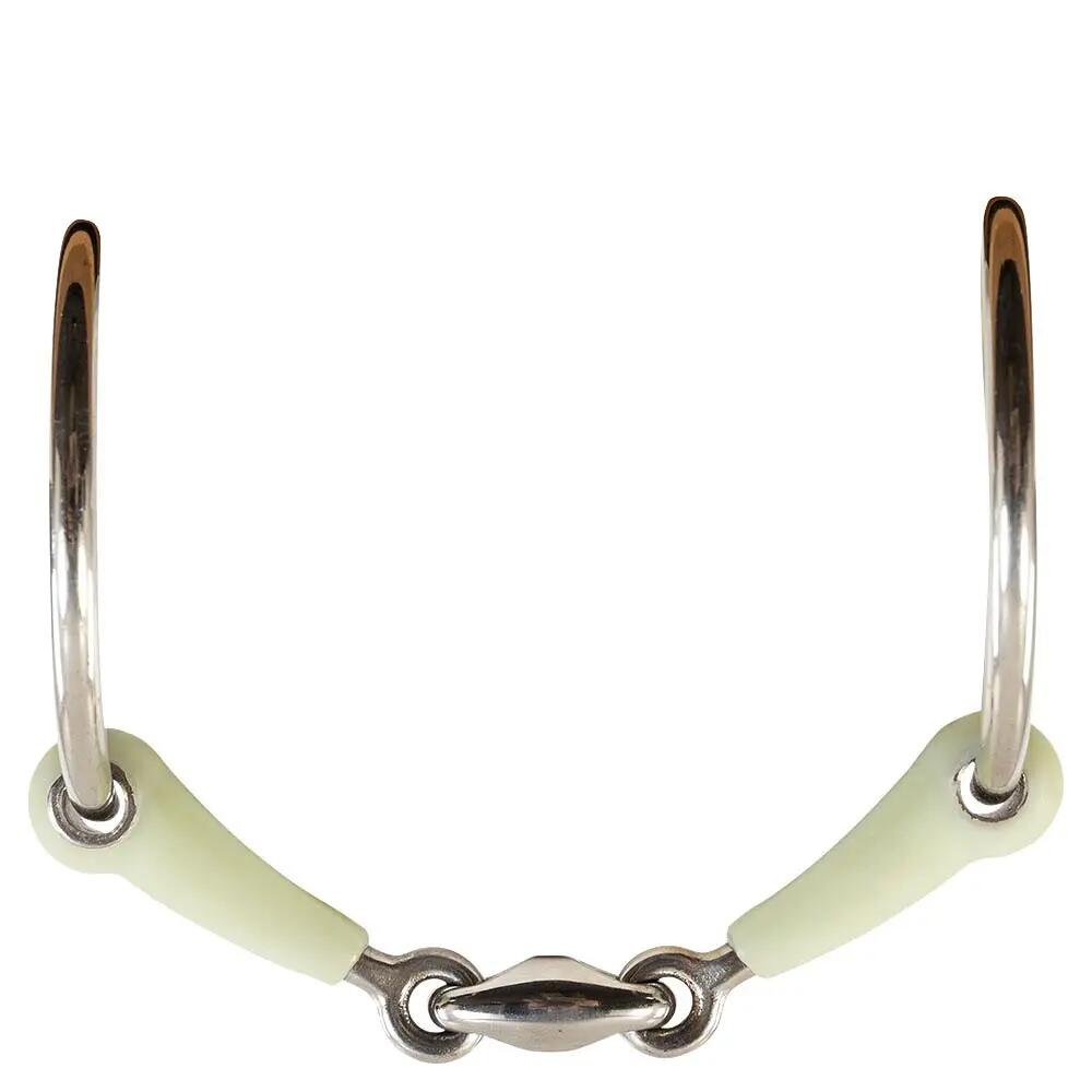 Mors de doble anillo BR Equitación para caballo BR Equitation Apple Mouth 14mm 2/4