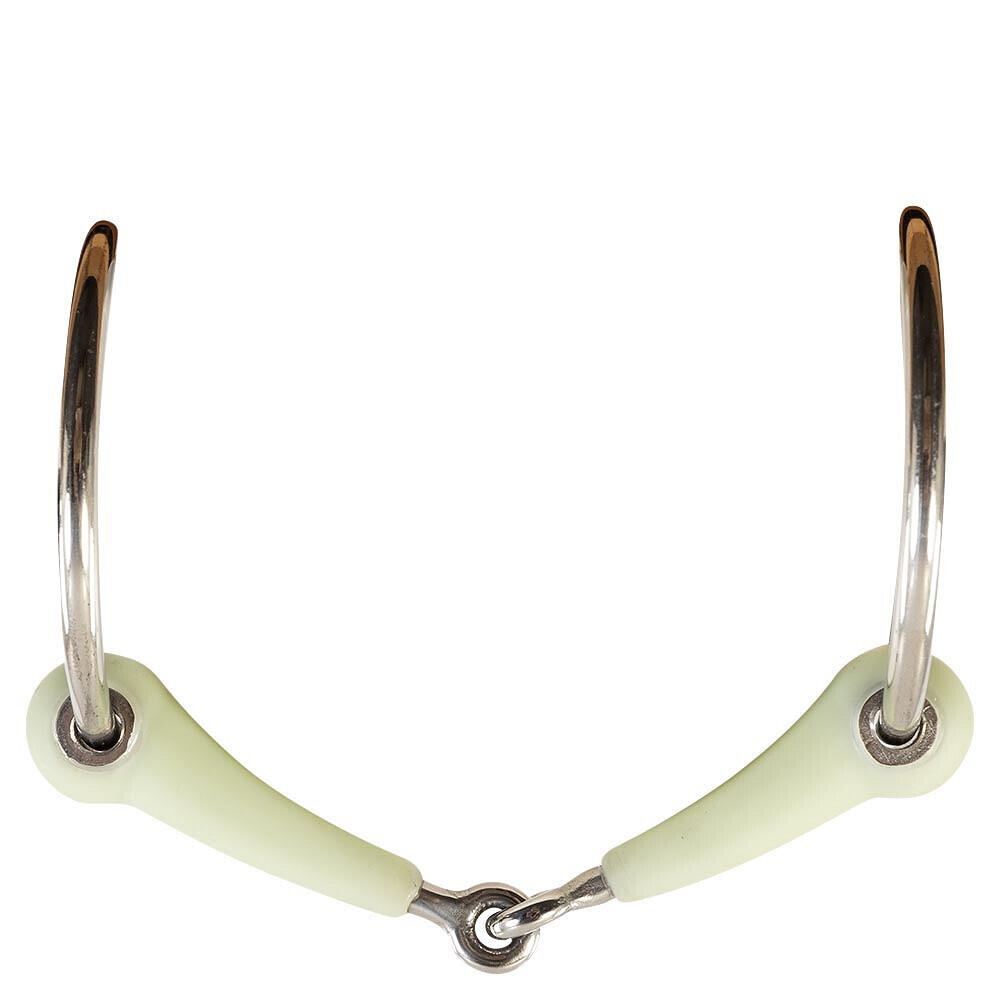 Mors mit doppeltem Ring BR für Reitsport und Pferd BR Equitation Apple Mouth 15m 2/4